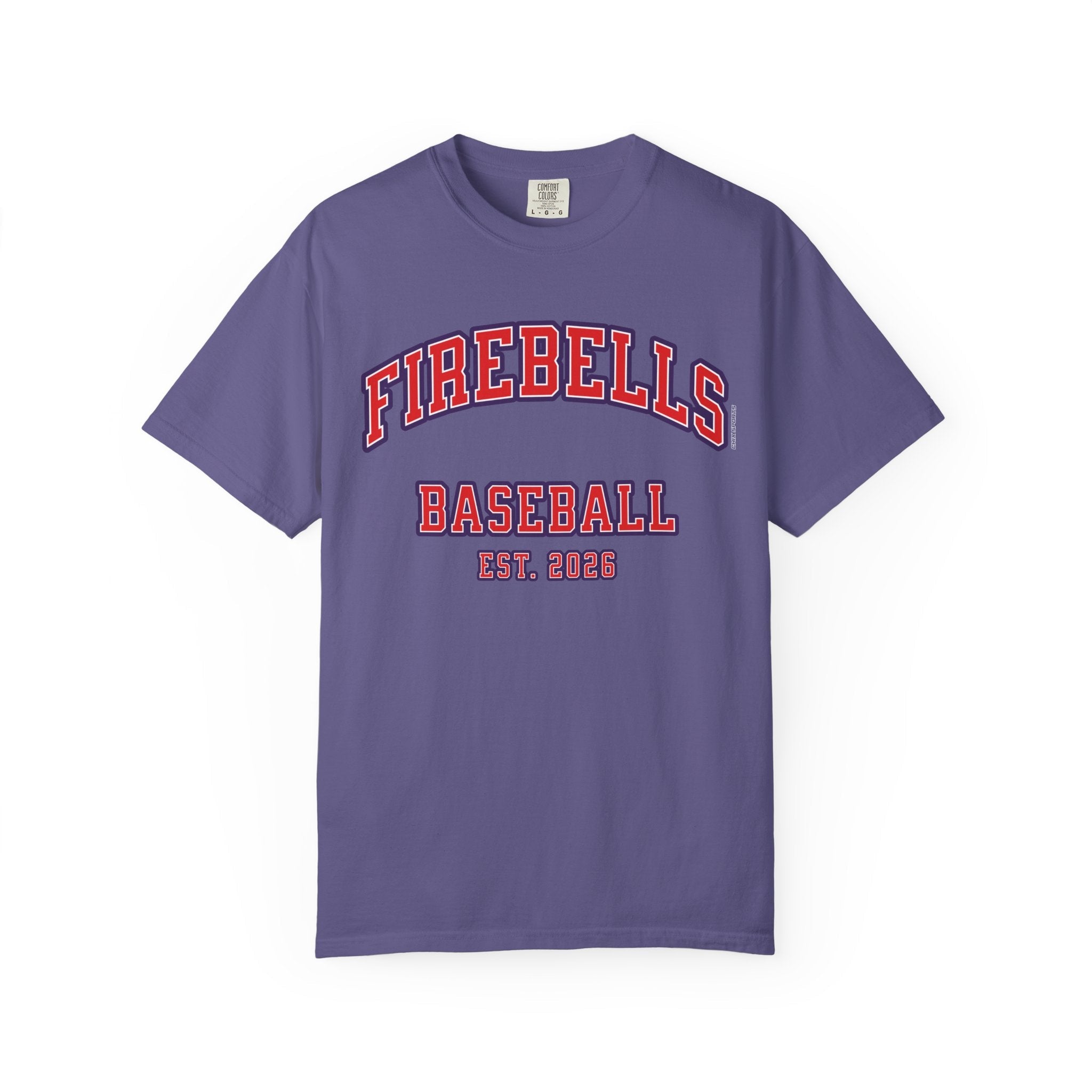 Firebells Baseball Premium Unisex Shirt | Chix Sports