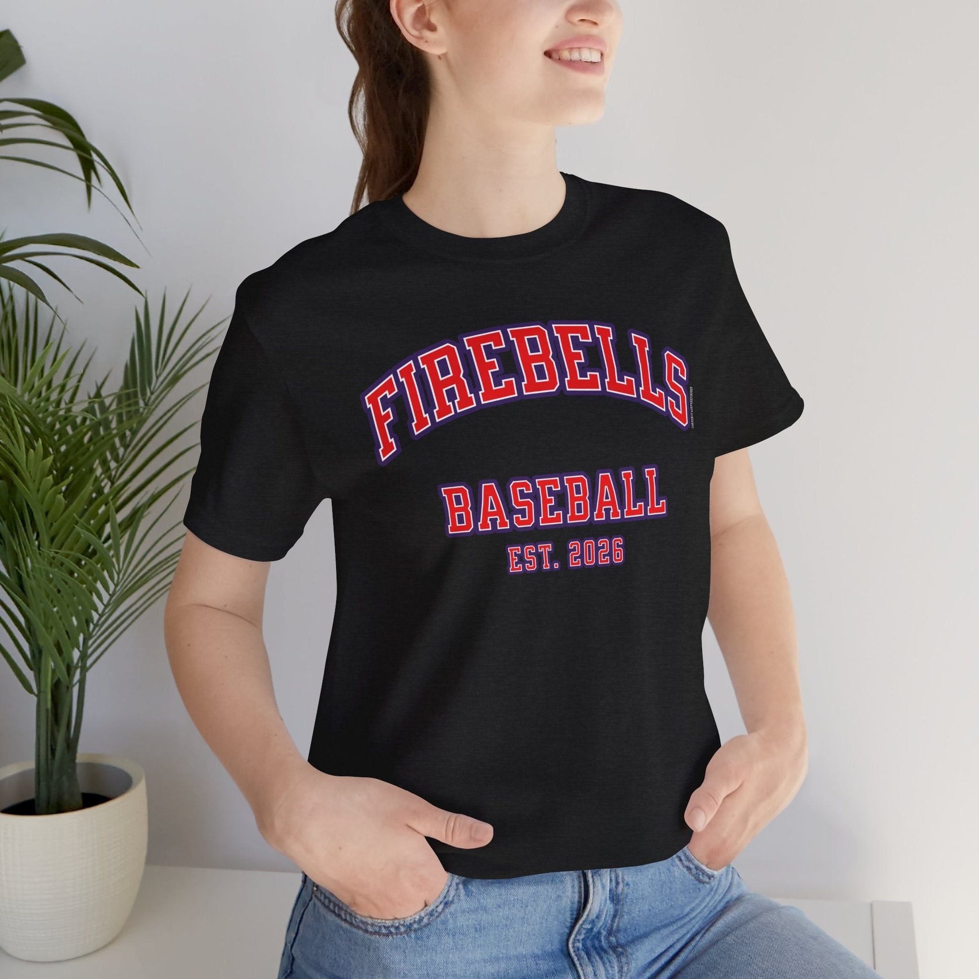 Firebells Baseball Unisex Jersey Shirt | Chix Sports