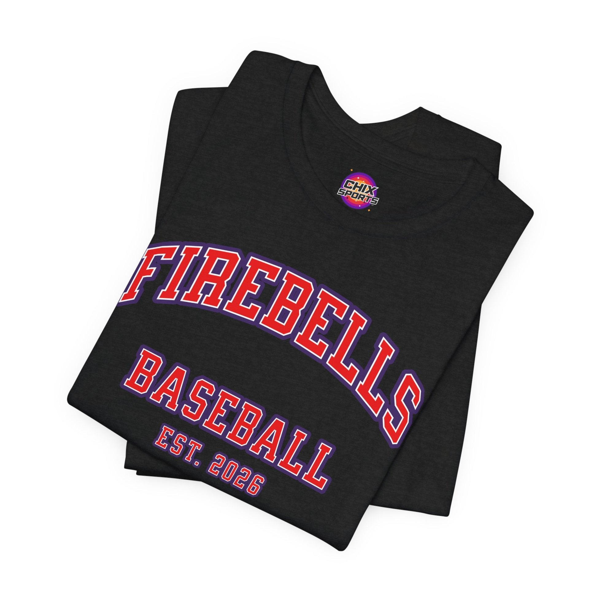 Firebells Baseball Unisex Jersey Shirt | Chix Sports