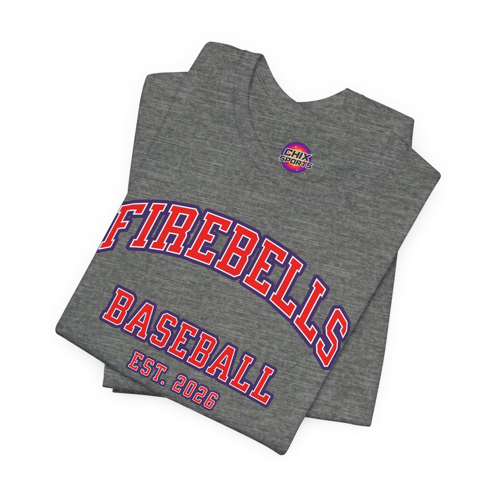 Firebells Baseball Unisex Jersey Shirt | Chix Sports