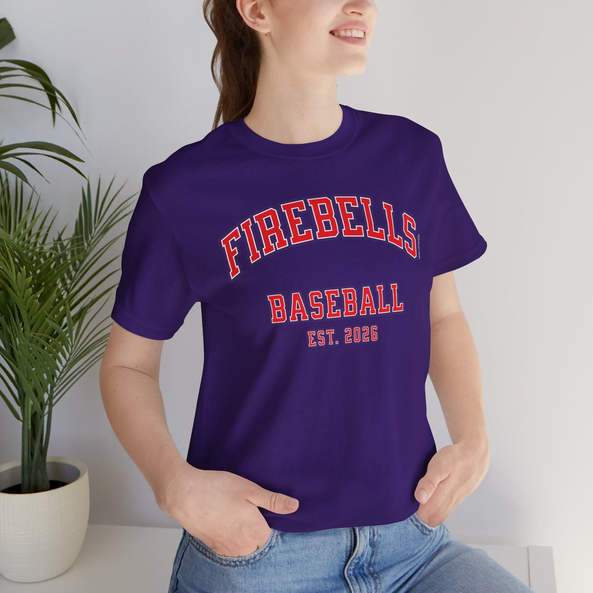 Firebells Baseball Unisex Jersey Shirt | Chix Sports
