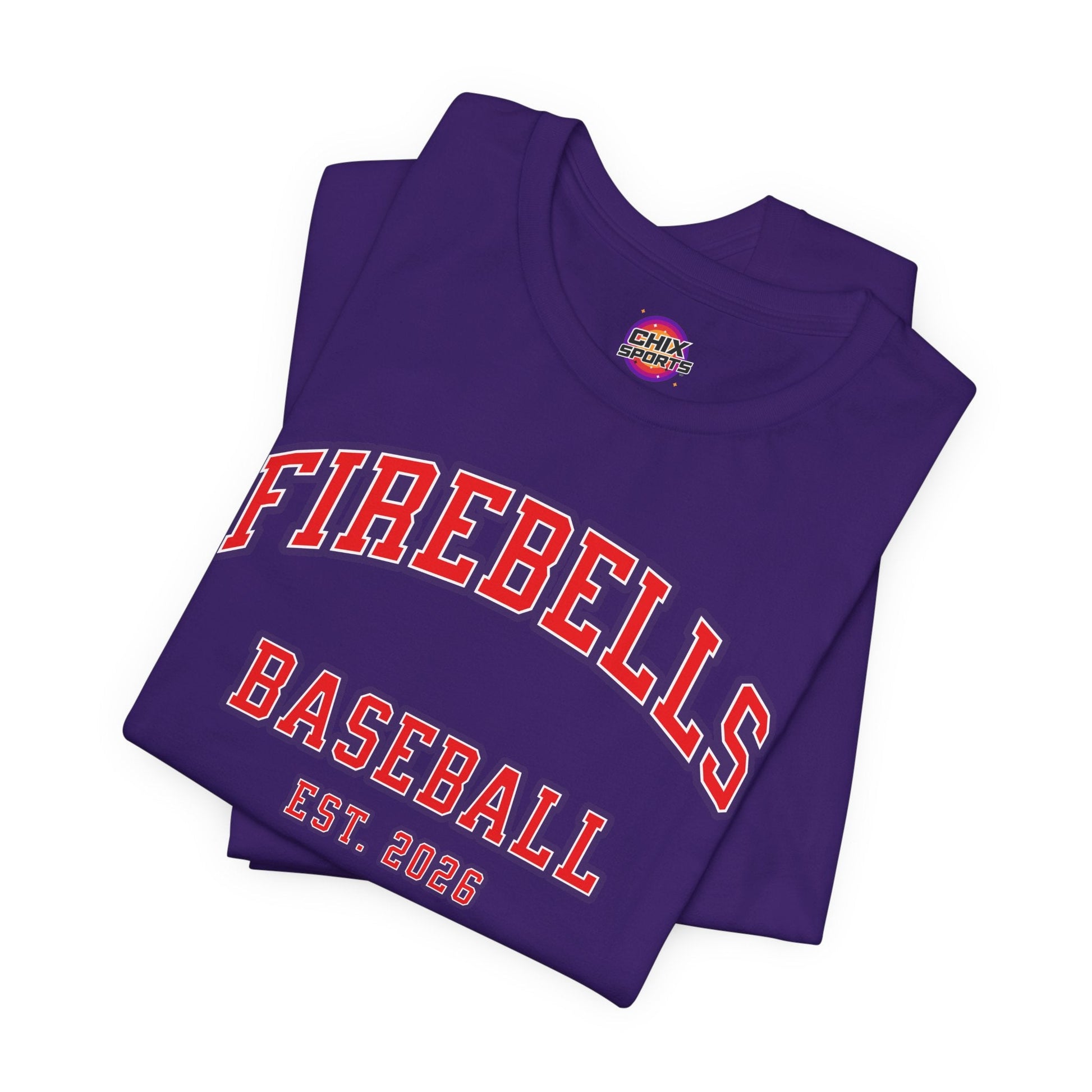 Firebells Baseball Unisex Jersey Shirt | Chix Sports