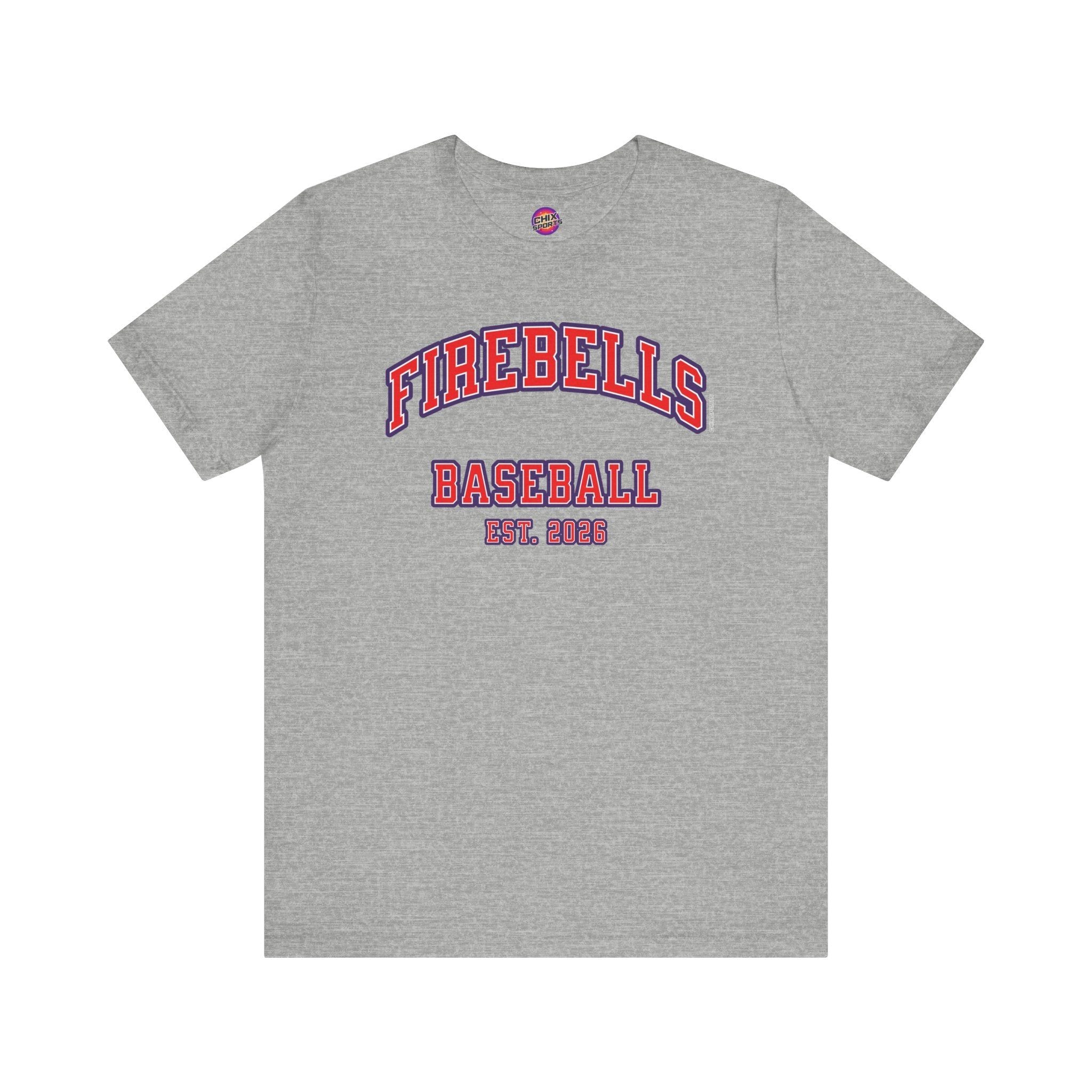 Firebells Baseball Unisex Jersey Shirt | Chix Sports