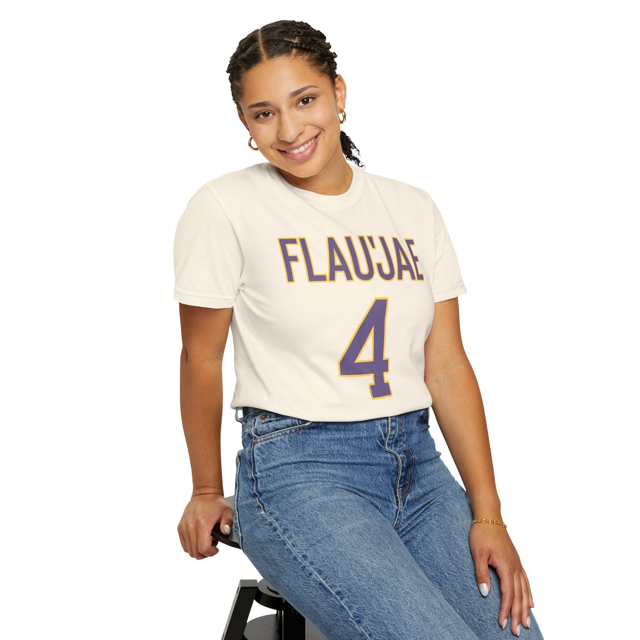 Flau'jae Johnson 4 Tigers Player Premium T-shirt | Chix Sports