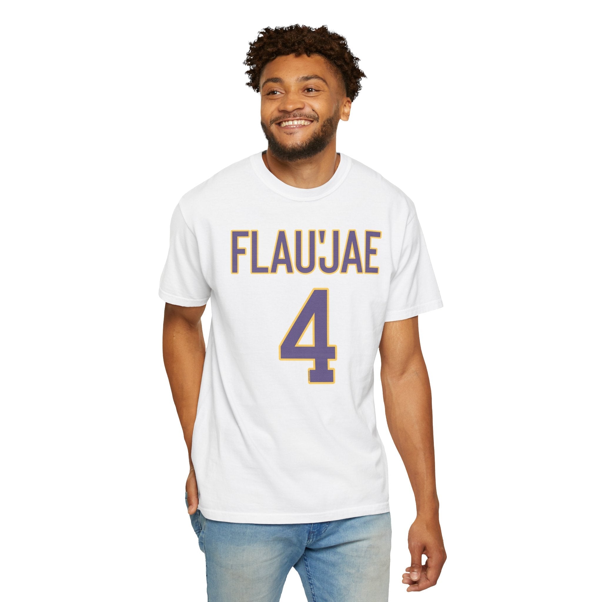 Flau'jae Johnson 4 Tigers Player Premium T-shirt | Chix Sports