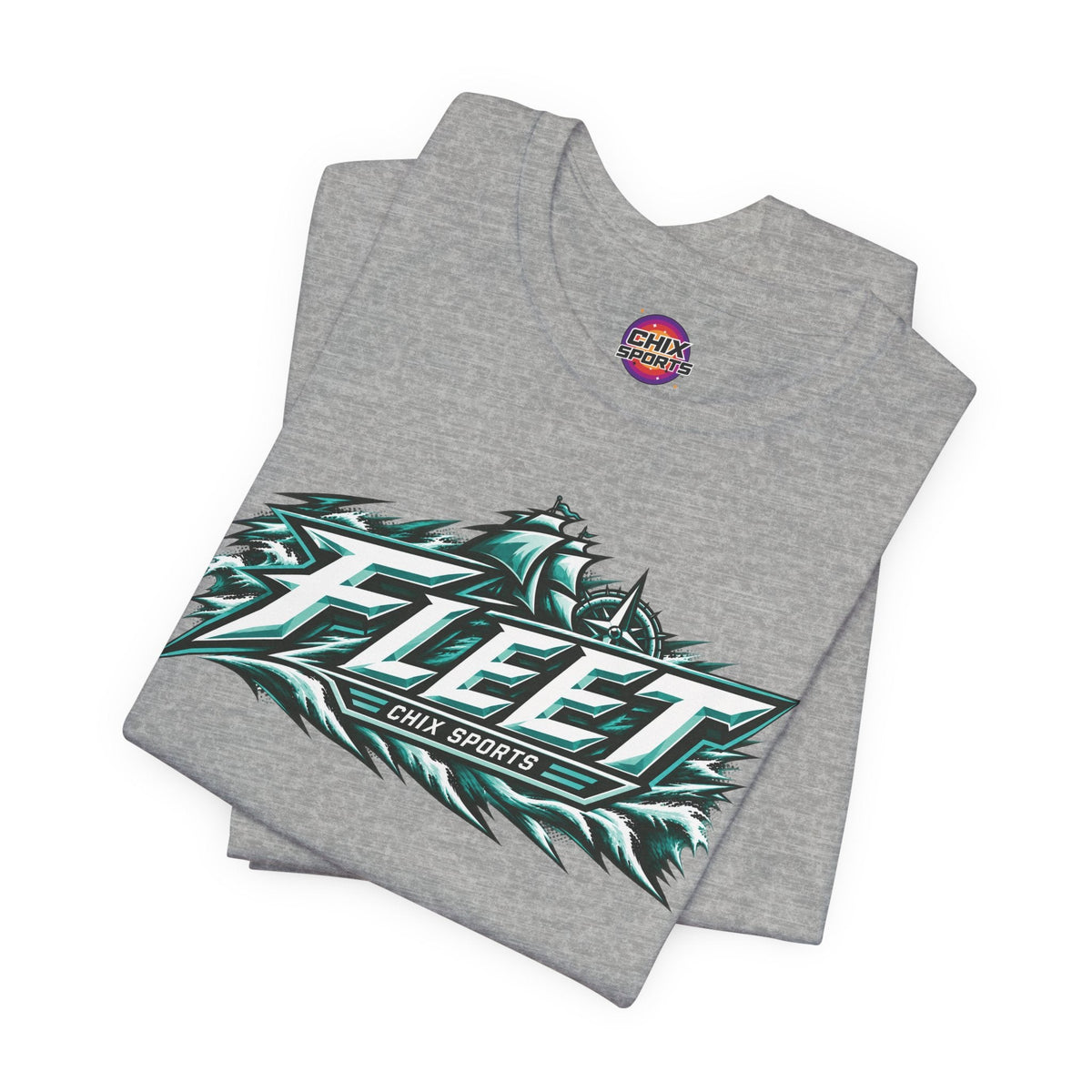 Fleet Hockey Unisex Soft Shirt in Athletic Heather | Chix Sports