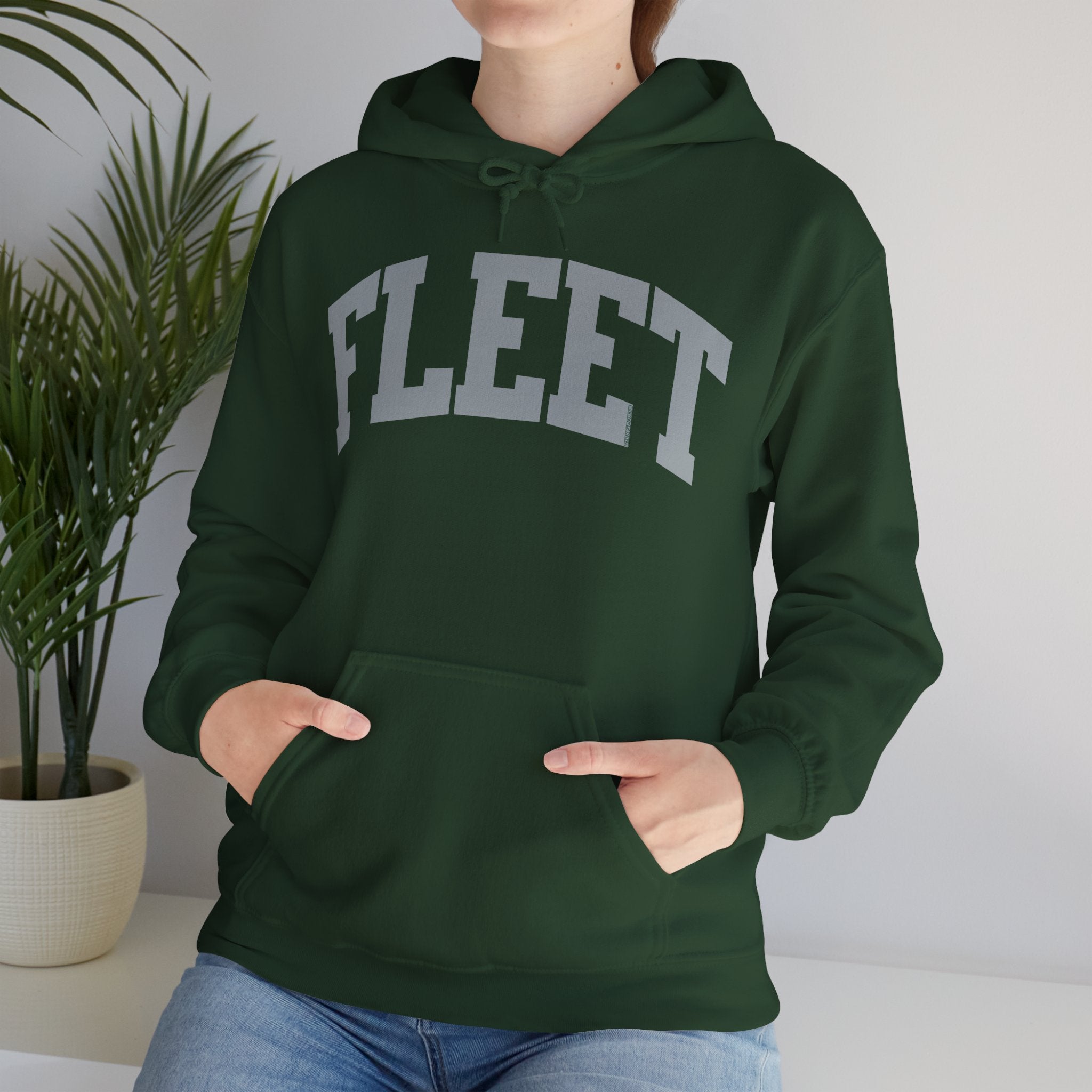 Fleet Unisex Varsity Heavy Hoodie | Chix Sports