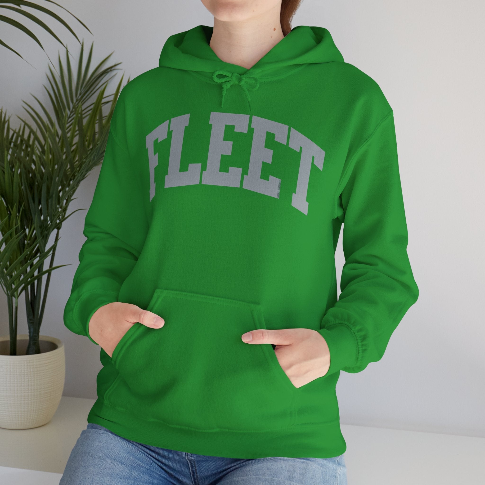 Fleet Unisex Varsity Heavy Hoodie | Chix Sports