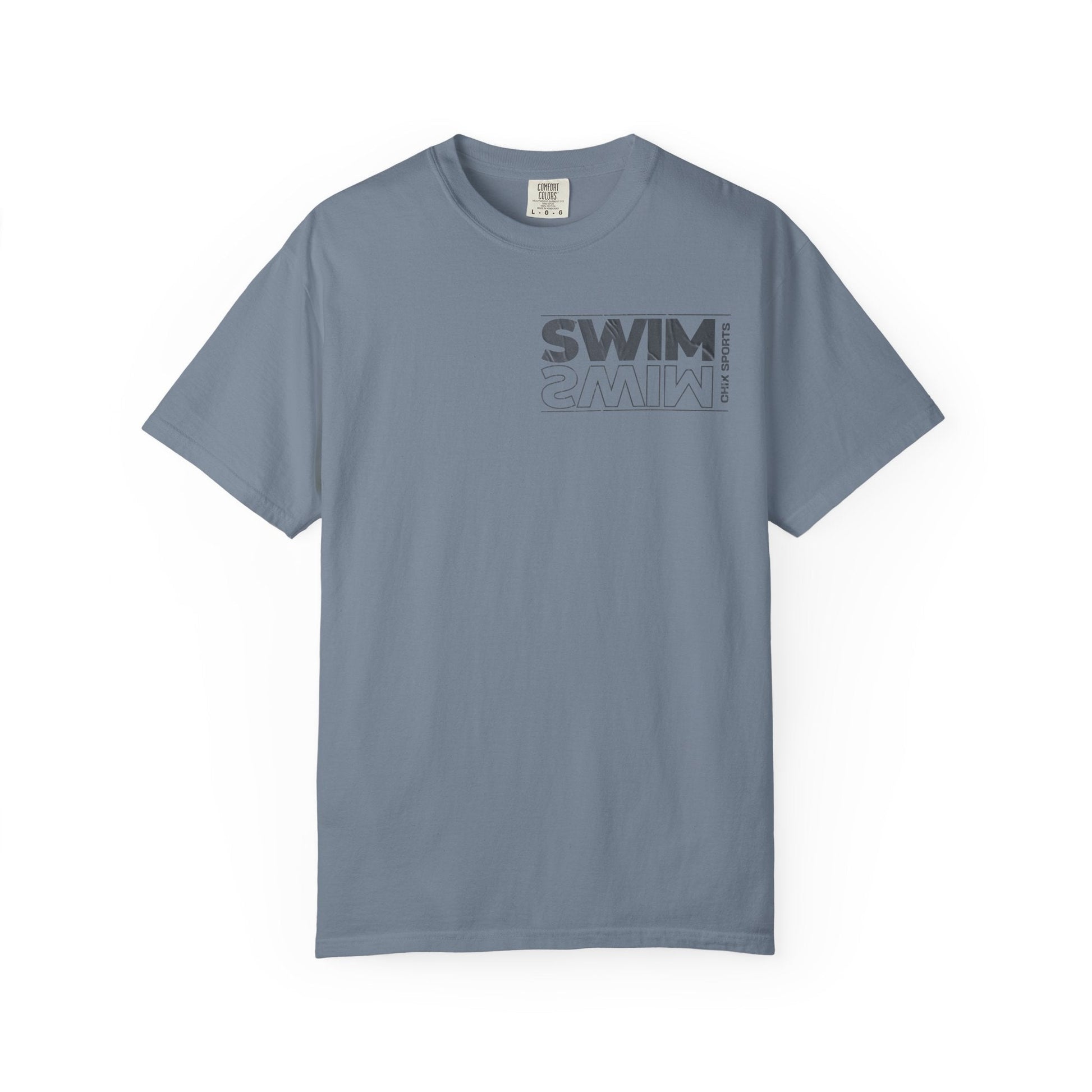For Swimmers and Swim Fans - "Swim" Oversized T-Shirt | Chix Sports