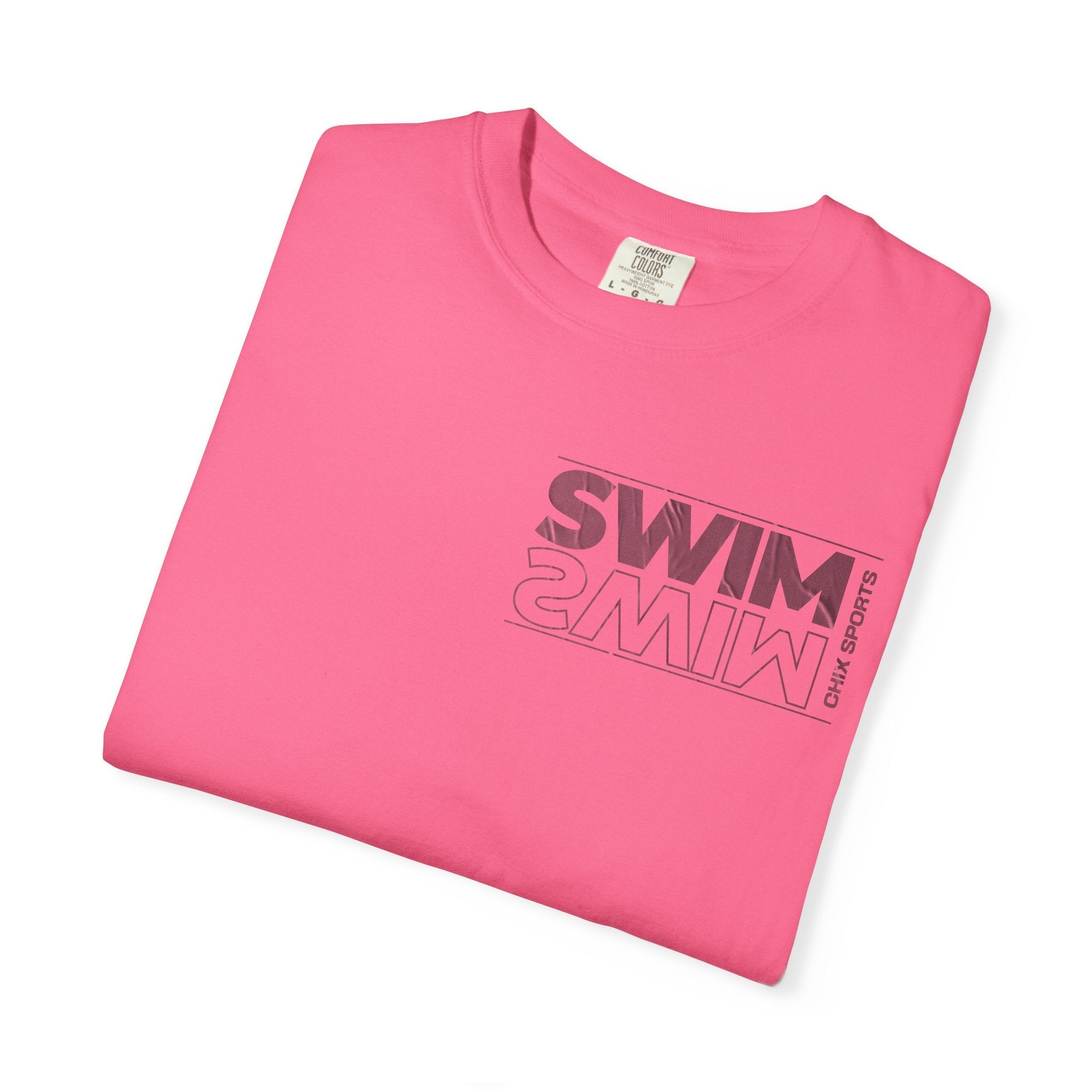 For Swimmers and Swim Fans - "Swim" Oversized T-Shirt | Chix Sports