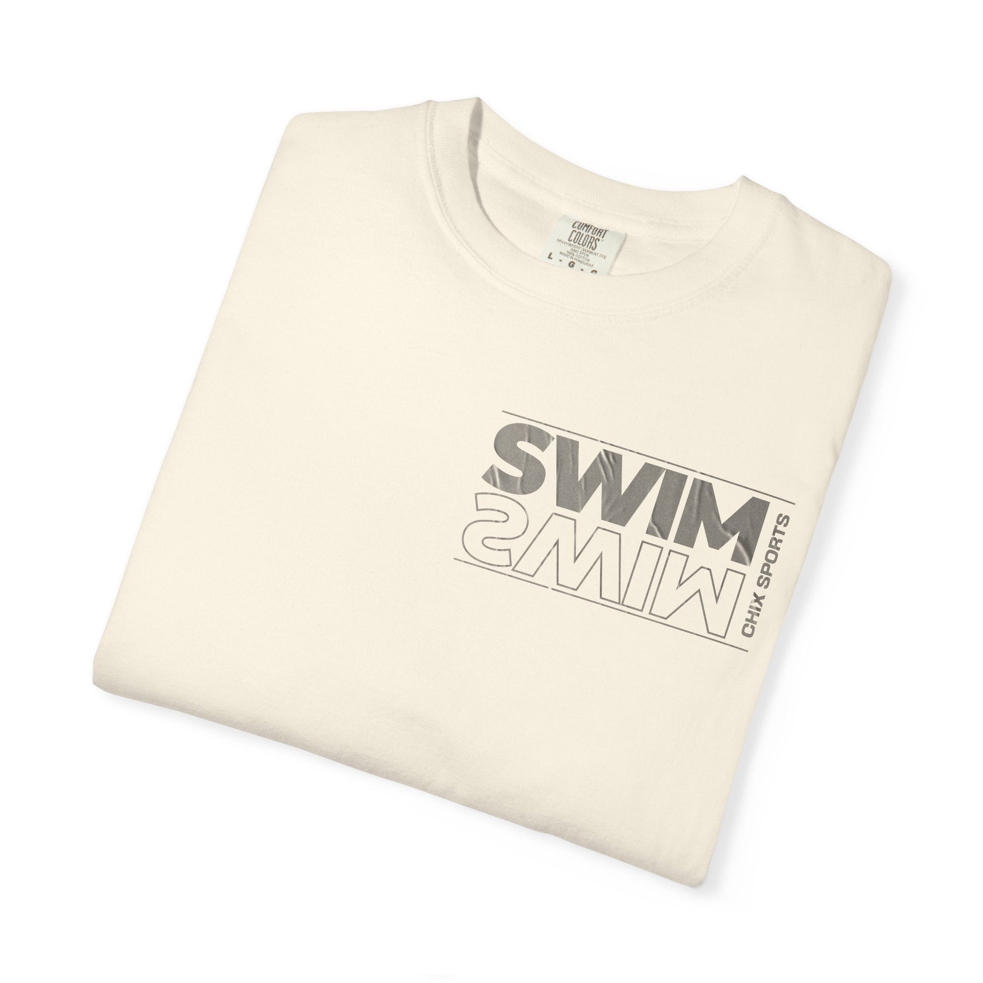 For Swimmers and Swim Fans - "Swim" Oversized T-Shirt | Chix Sports