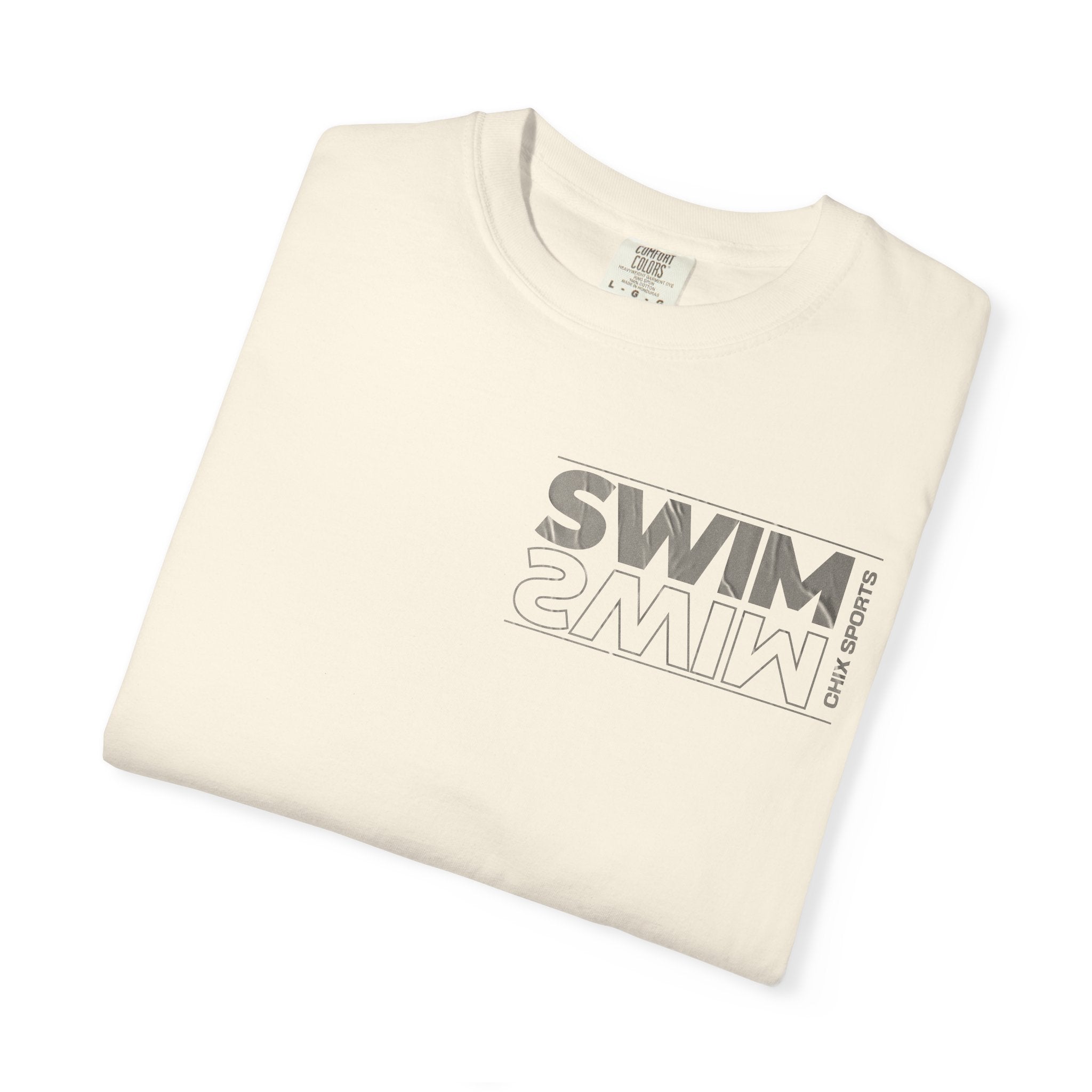 For Swimmers and Swim Fans - "Swim" Oversized T-Shirt | Chix Sports