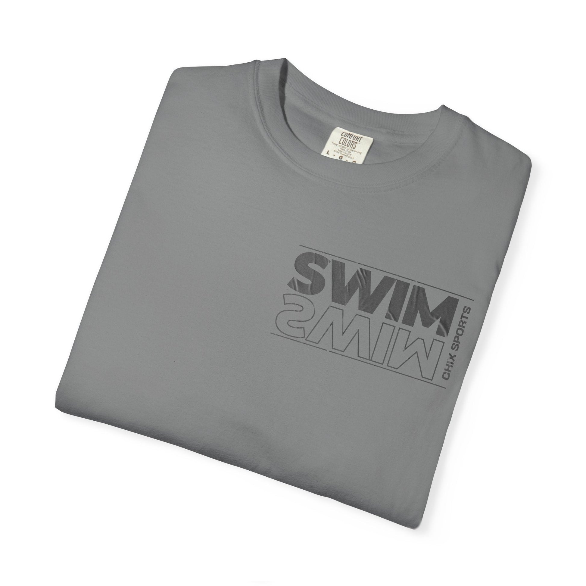 For Swimmers and Swim Fans - "Swim" Oversized T-Shirt | Chix Sports