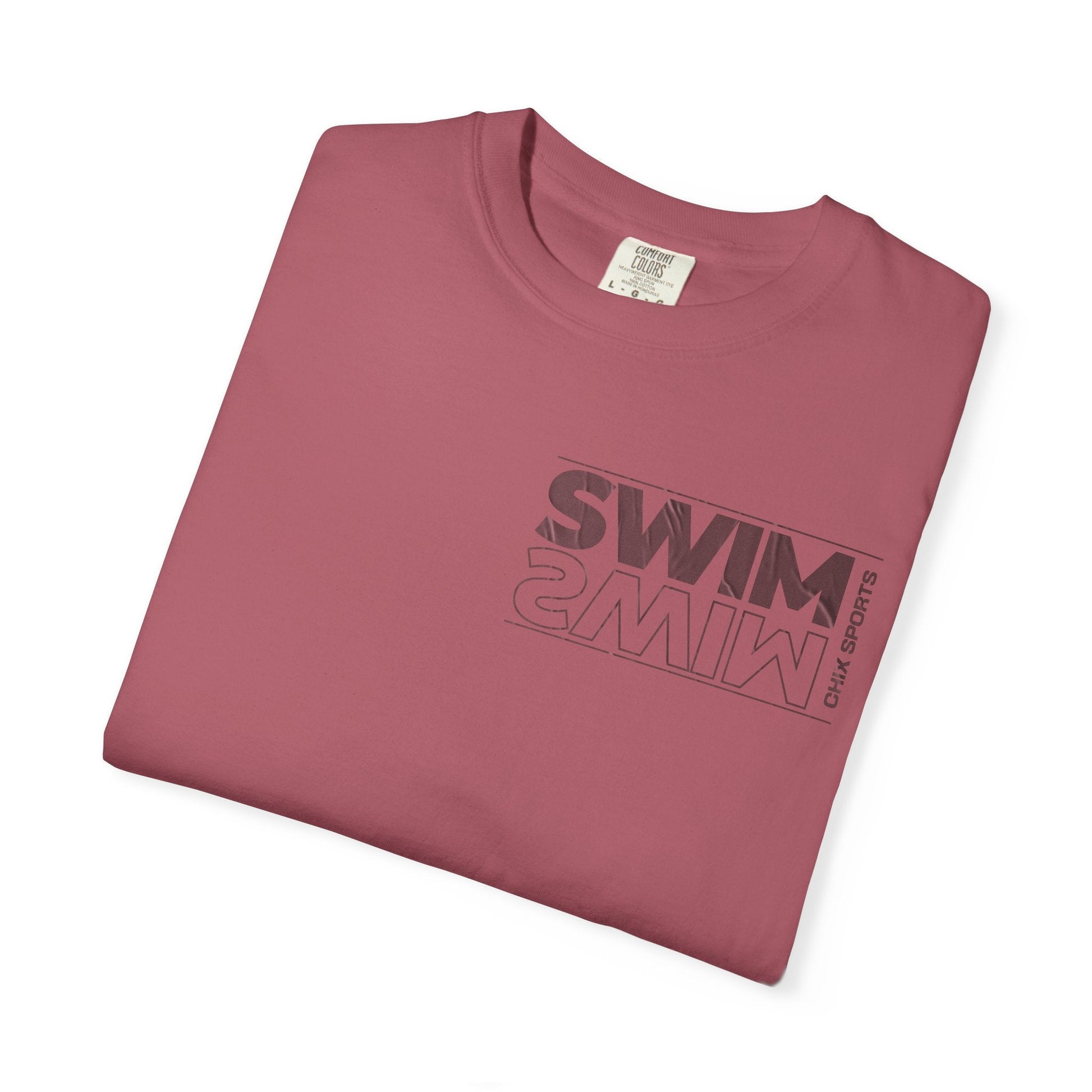 For Swimmers and Swim Fans - "Swim" Oversized T-Shirt | Chix Sports