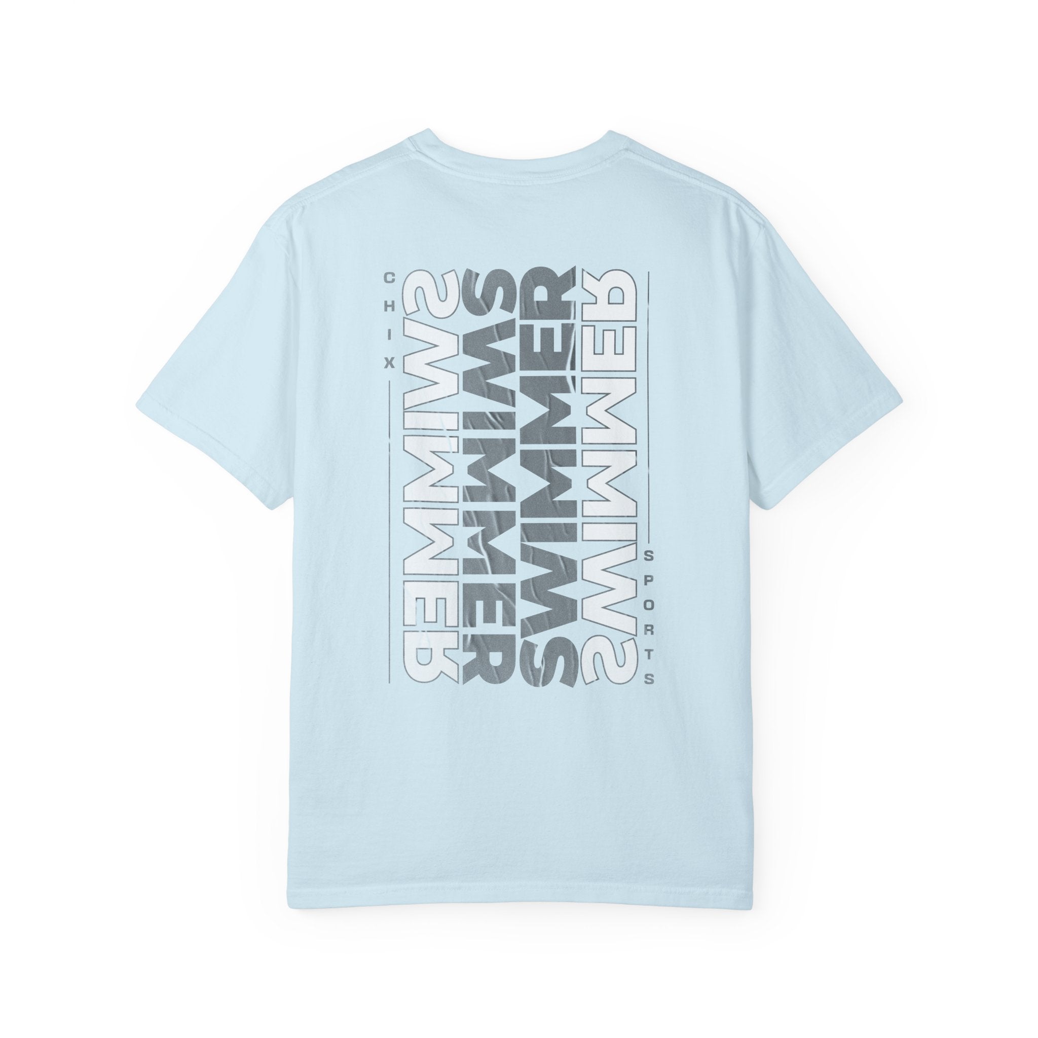 For Swimmers and Swim Fans - "Swim" Oversized T-Shirt | Chix Sports
