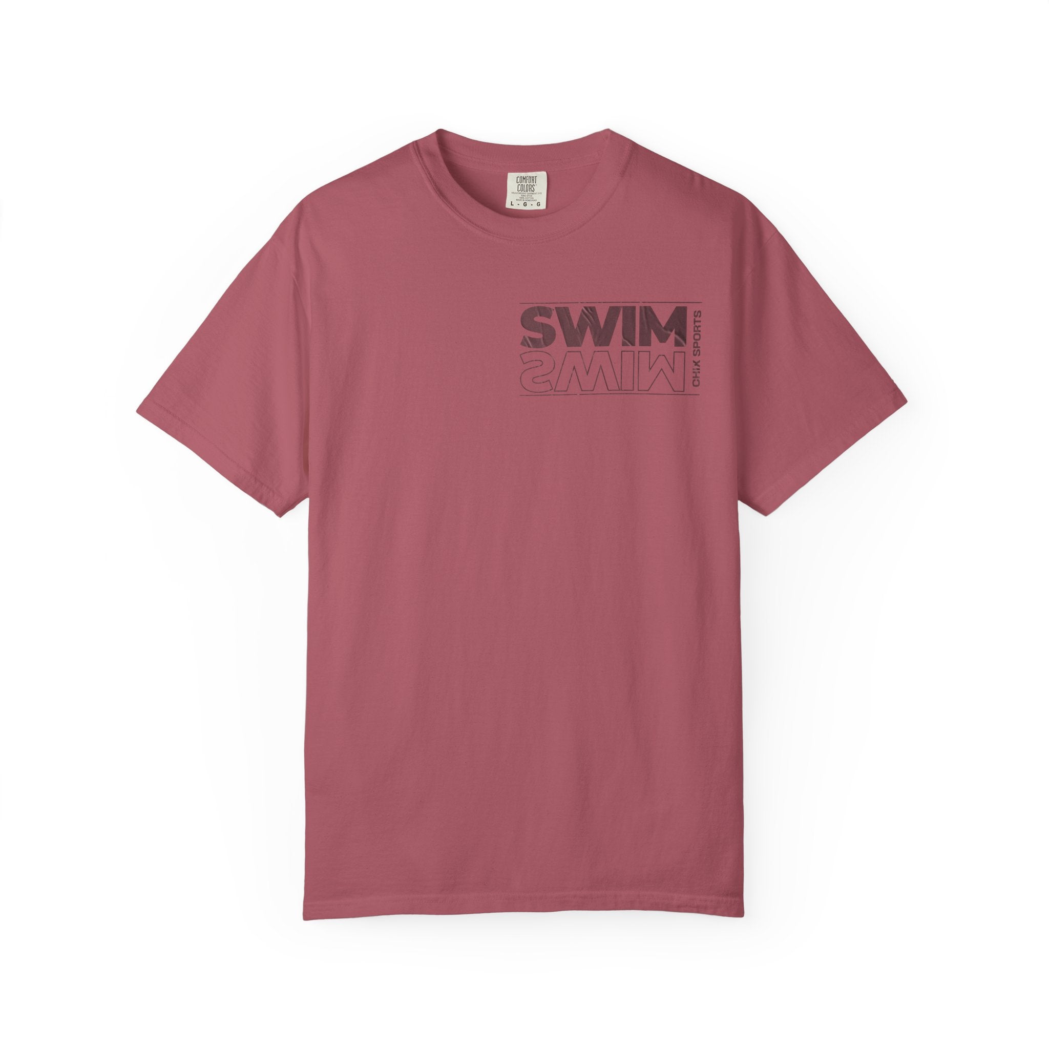 For Swimmers and Swim Fans - "Swim" Oversized T-Shirt | Chix Sports