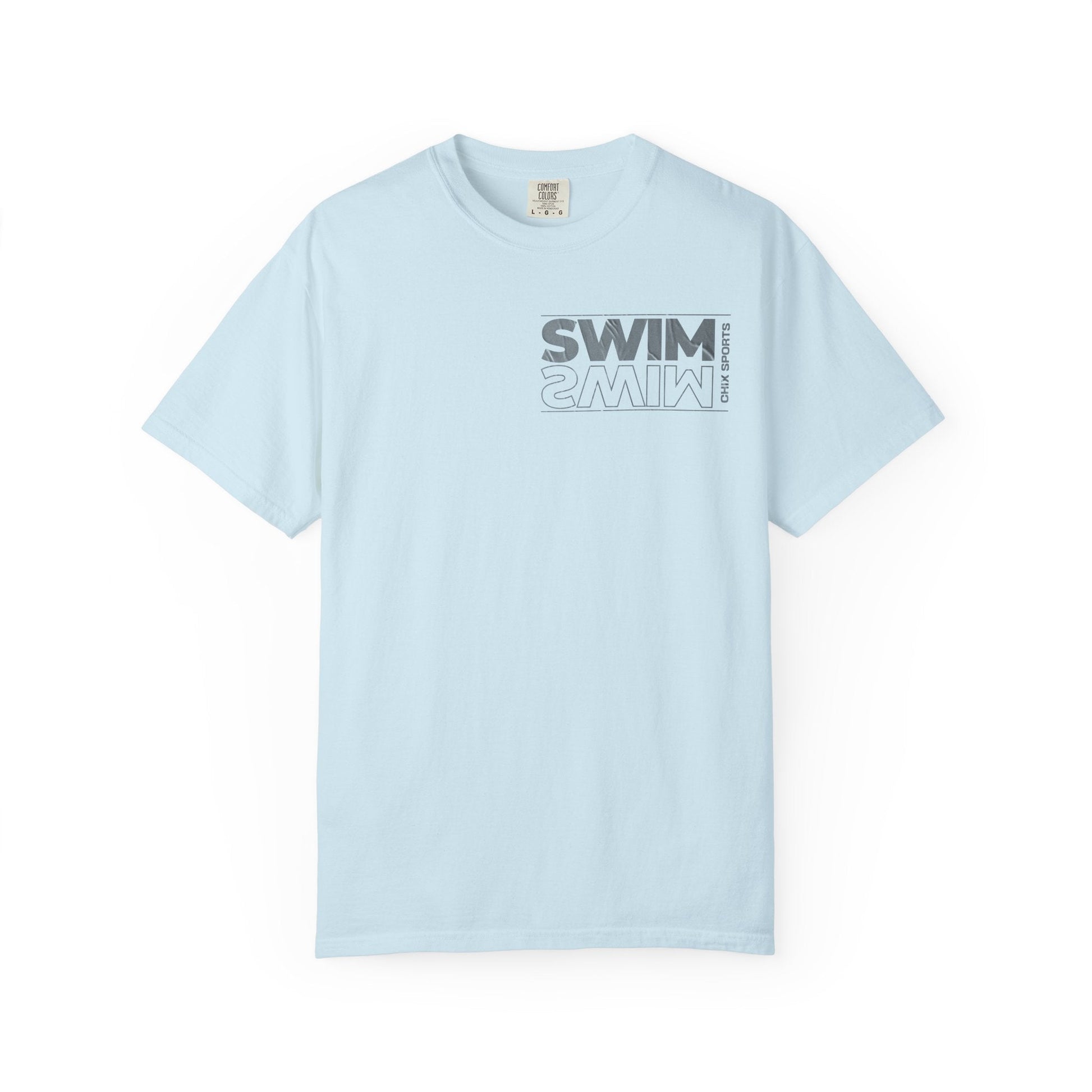 For Swimmers and Swim Fans - "Swim" Oversized T-Shirt | Chix Sports