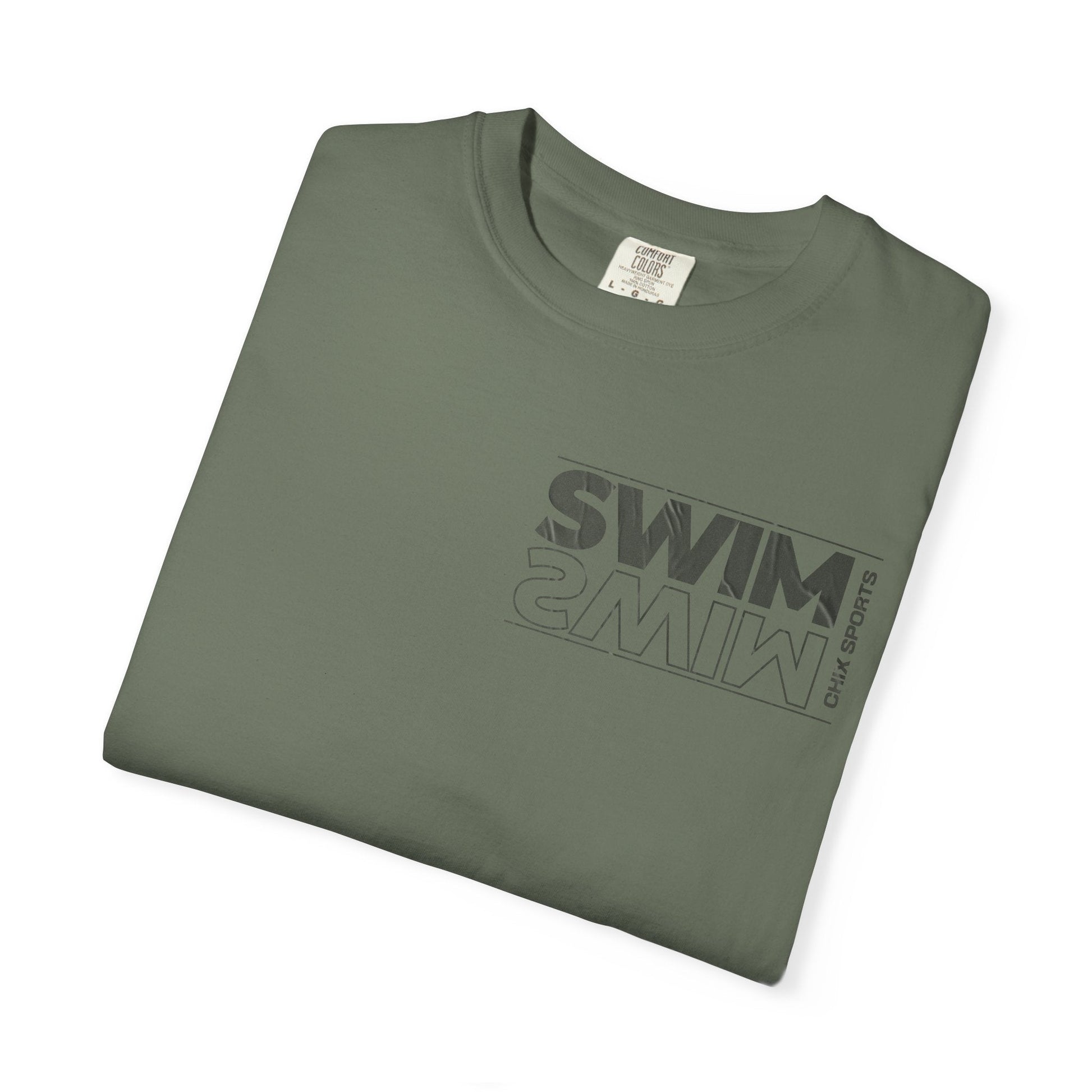 For Swimmers and Swim Fans - "Swim" Oversized T-Shirt | Chix Sports