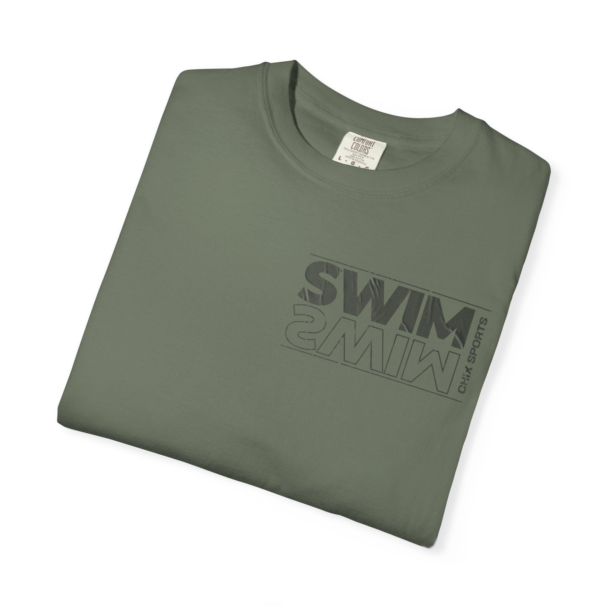 For Swimmers and Swim Fans - "Swim" Oversized T-Shirt | Chix Sports
