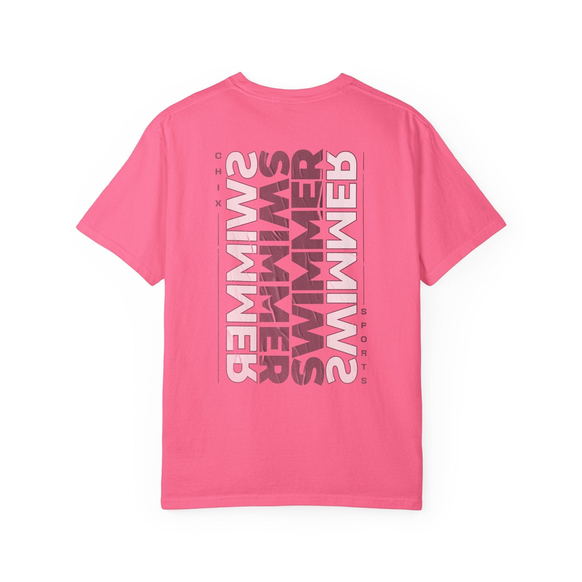 For Swimmers and Swim Fans - "Swim" Oversized T-Shirt | Chix Sports