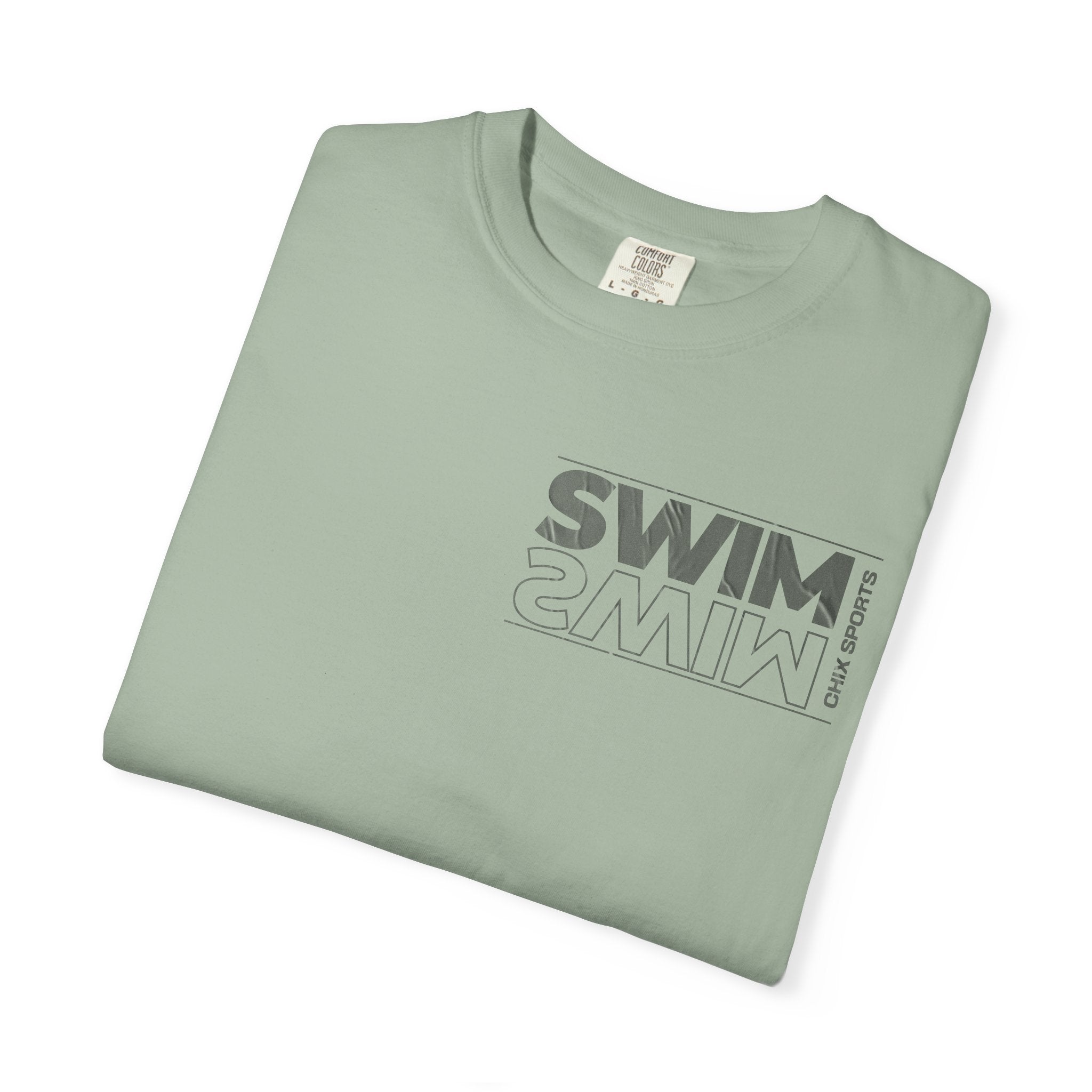 For Swimmers and Swim Fans - "Swim" Oversized T-Shirt | Chix Sports