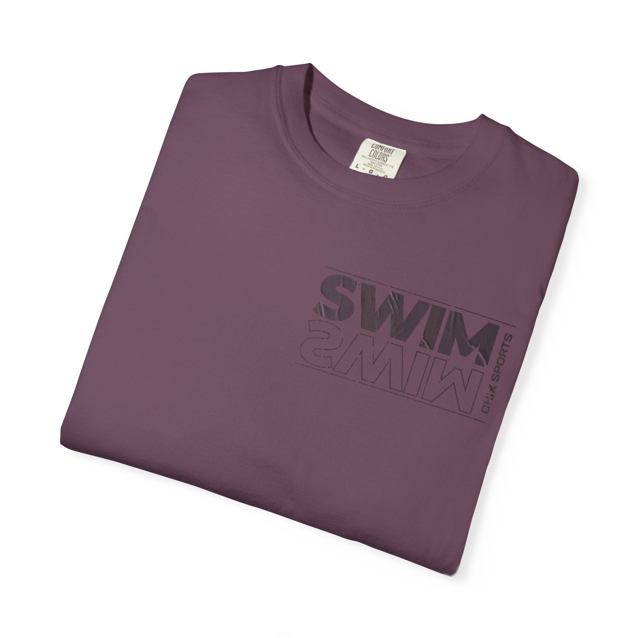 For Swimmers and Swim Fans - "Swim" Oversized T-Shirt | Chix Sports