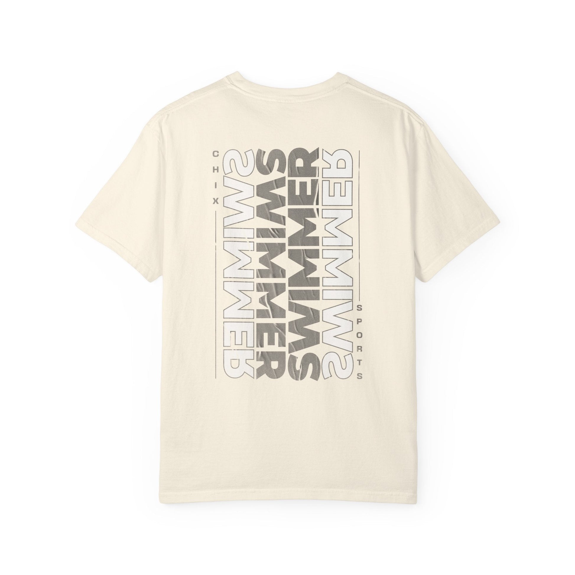 For Swimmers and Swim Fans - "Swim" Oversized T-Shirt | Chix Sports