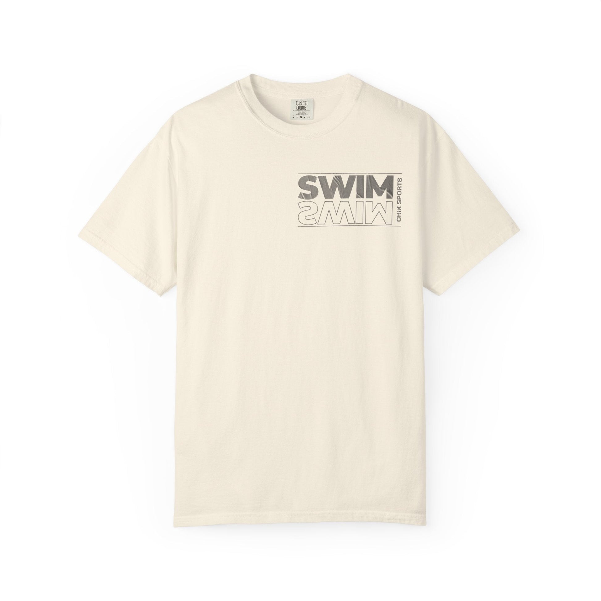 For Swimmers and Swim Fans - "Swim" Oversized T-Shirt | Chix Sports