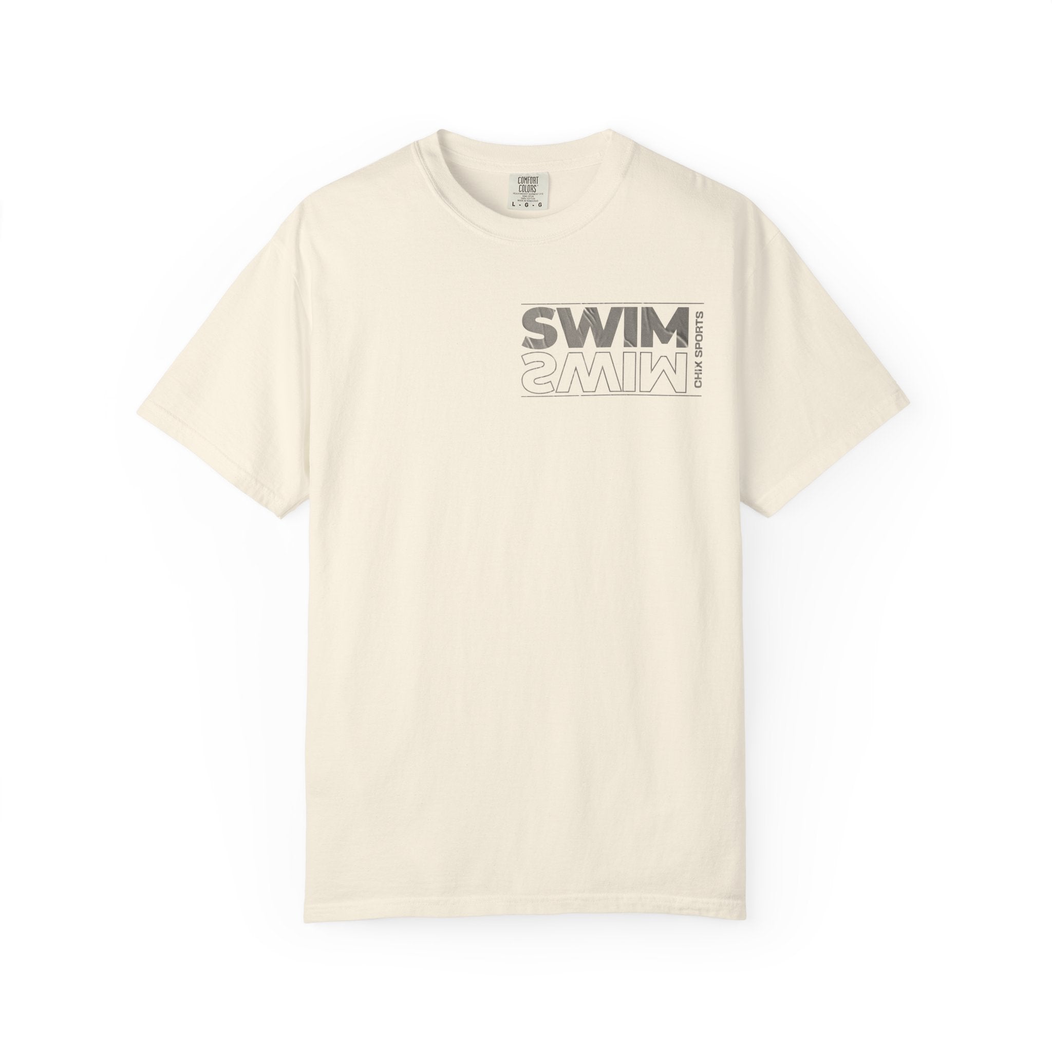For Swimmers and Swim Fans - "Swim" Oversized T-Shirt | Chix Sports