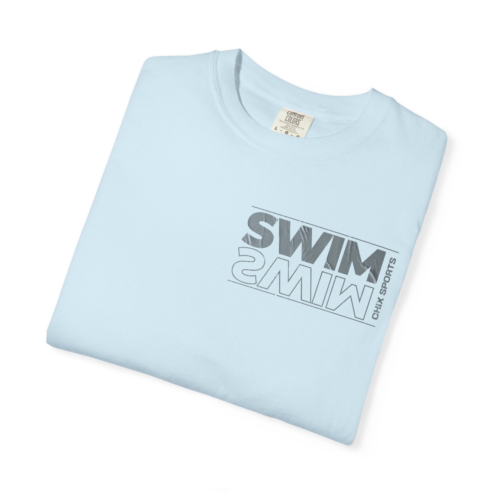 For Swimmers and Swim Fans - "Swim" Oversized T-Shirt | Chix Sports
