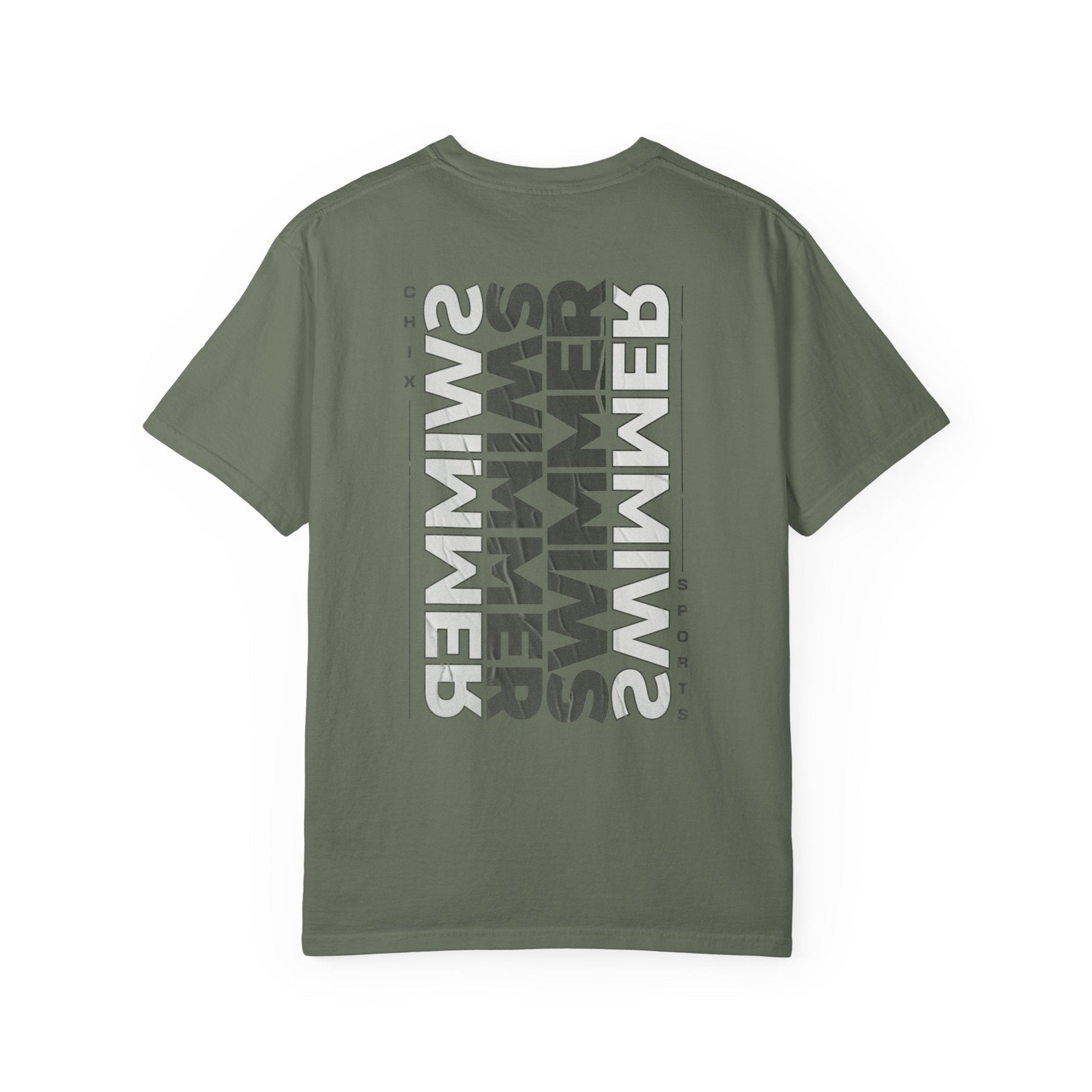 For Swimmers and Swim Fans - "Swim" Oversized T-Shirt | Chix Sports