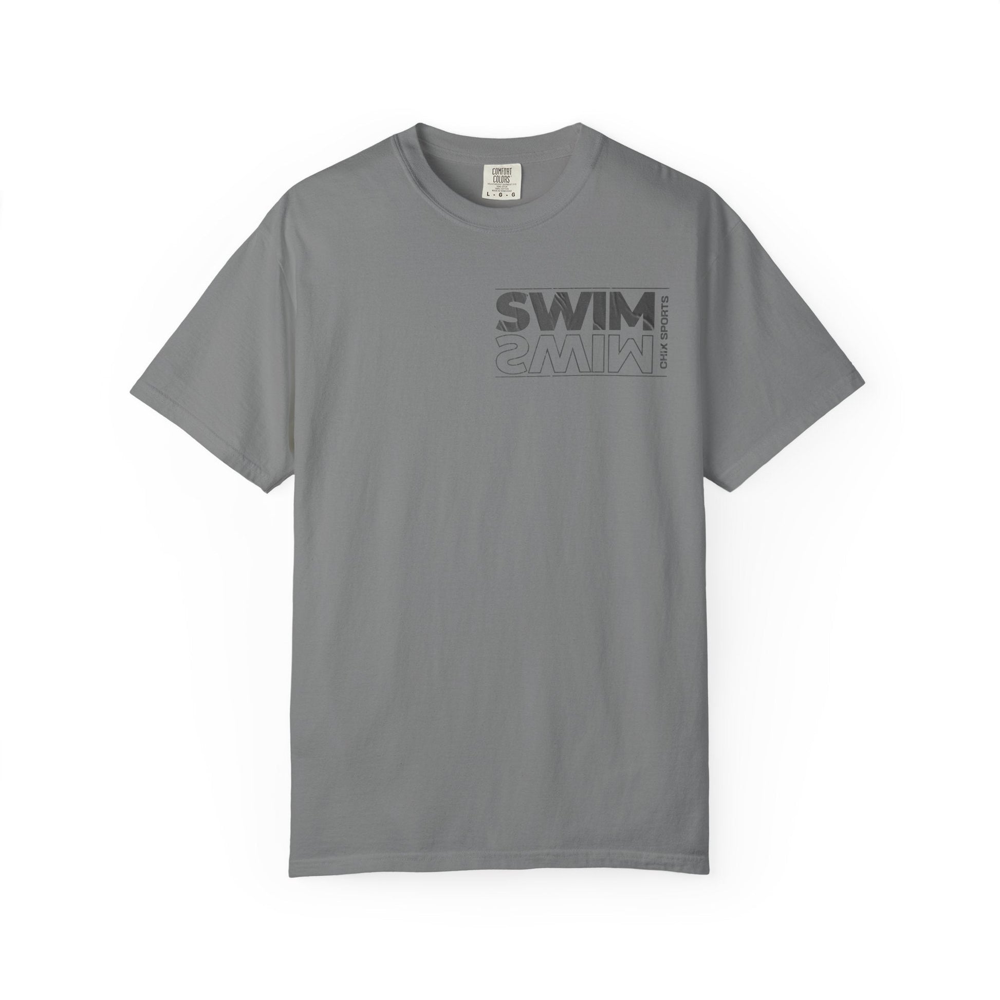 For Swimmers and Swim Fans - "Swim" Oversized T-Shirt | Chix Sports