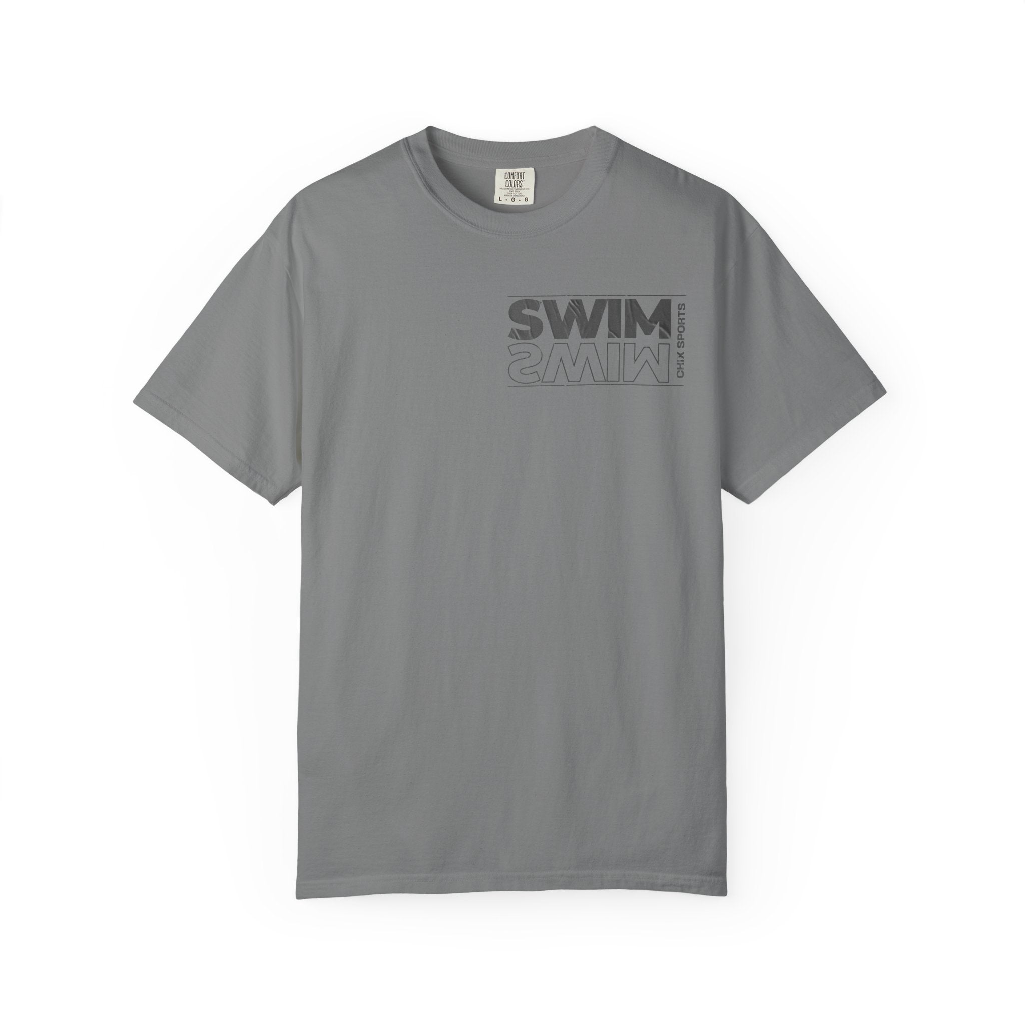 For Swimmers and Swim Fans - "Swim" Oversized T-Shirt | Chix Sports