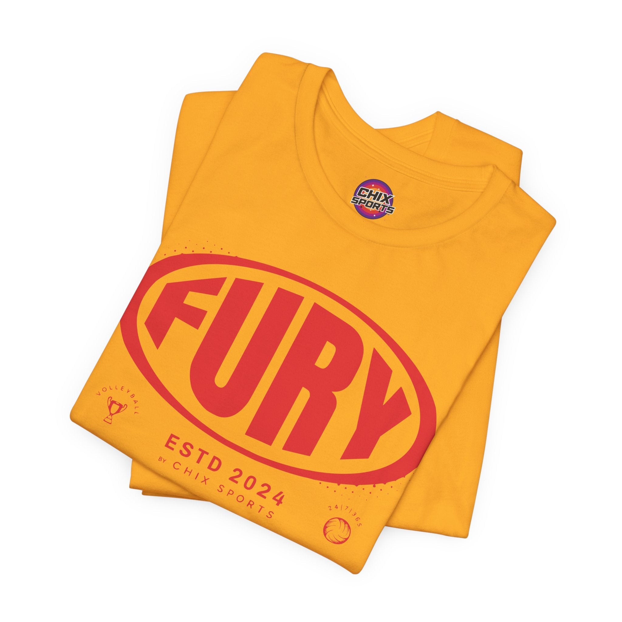 Fury Volleyball Unisex T-shirt | Chix Sports