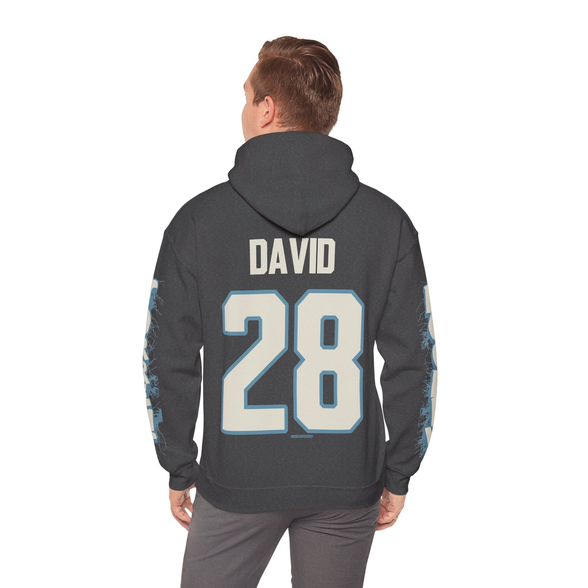 Gabrielle David Torrent Unisex Hoodie in Sport Grey | Chix Sports