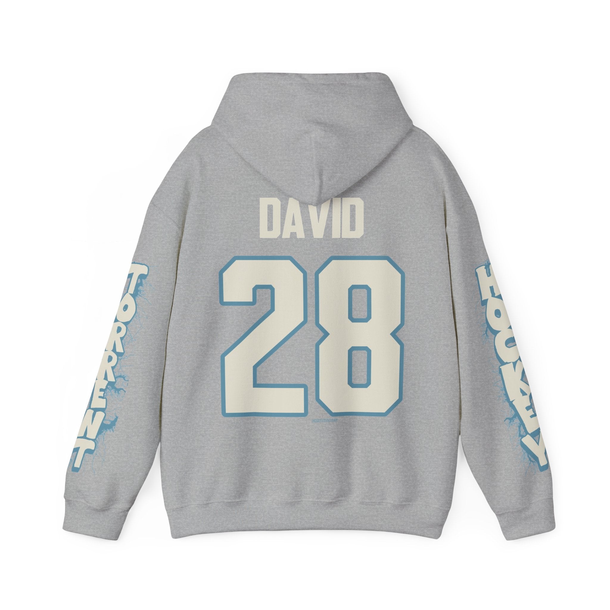 Gabrielle David Torrent Unisex Hoodie in Sport Grey | Chix Sports