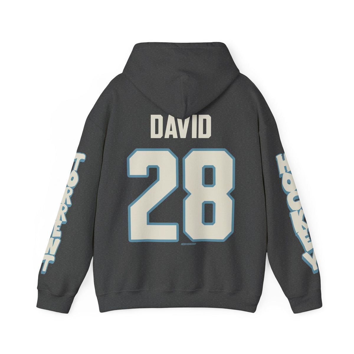 Gabrielle David Torrent Unisex Hoodie in Dark Heather | Chix Sports