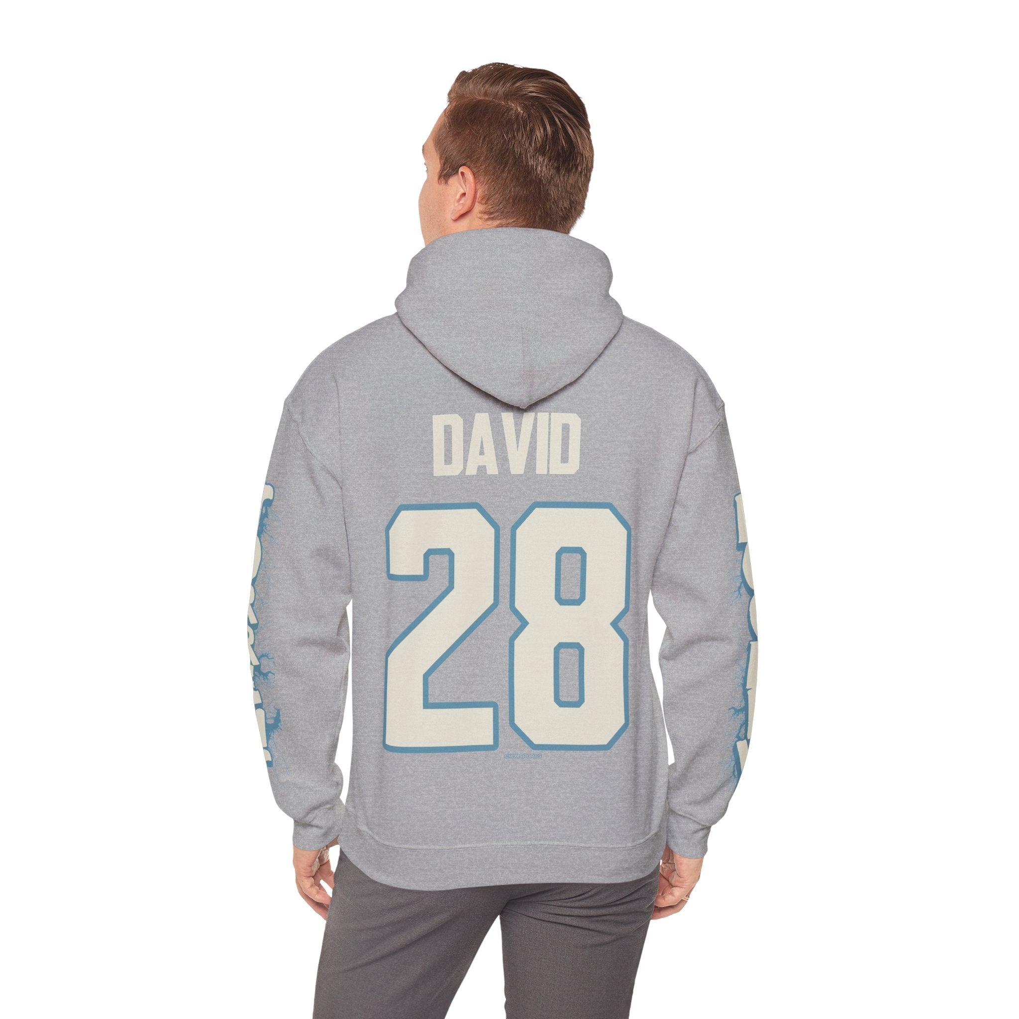 Gabrielle David Torrent Unisex Hoodie in Sport Grey | Chix Sports