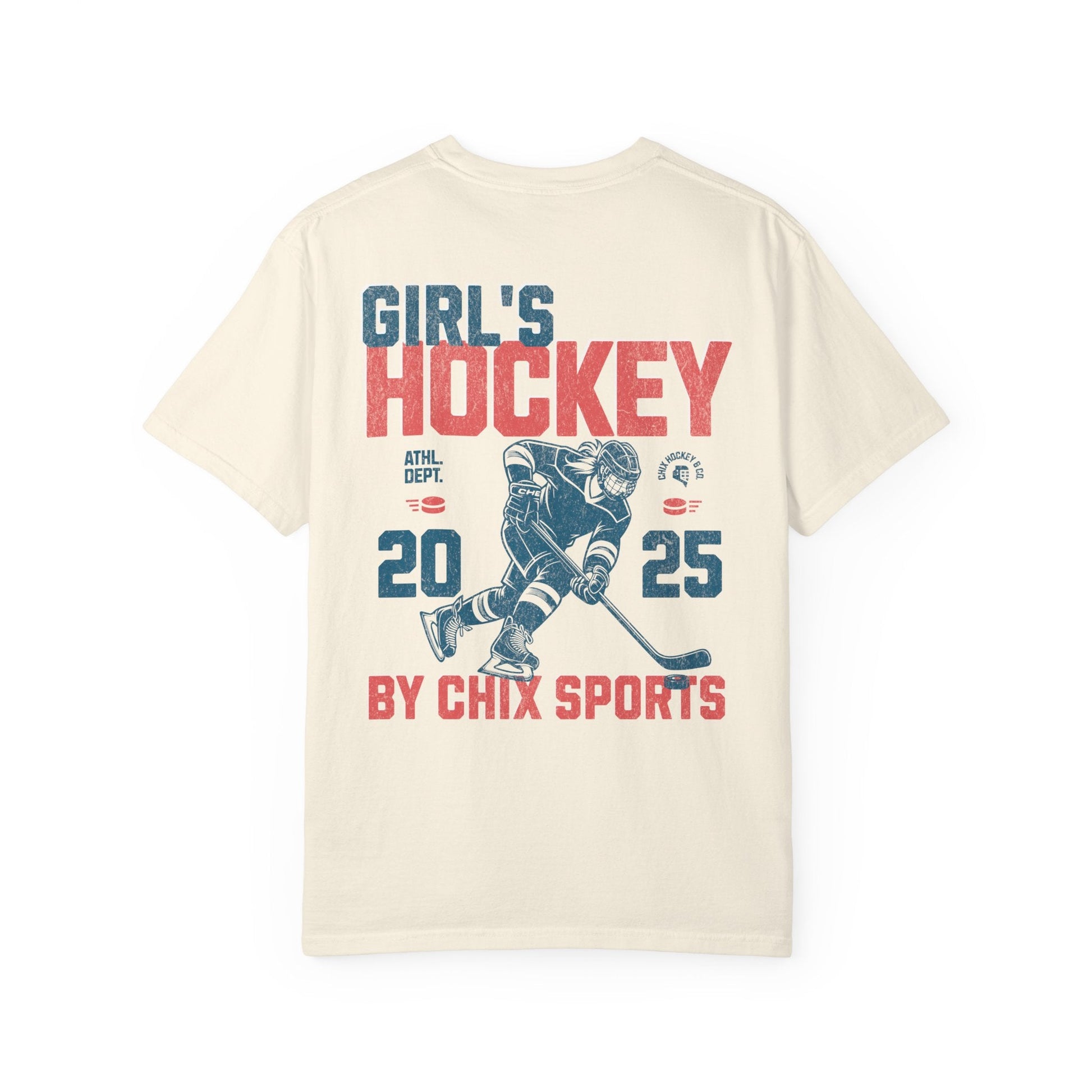 Girl's Hockey Shirt Two - Sided Vintage Style | Chix Sports