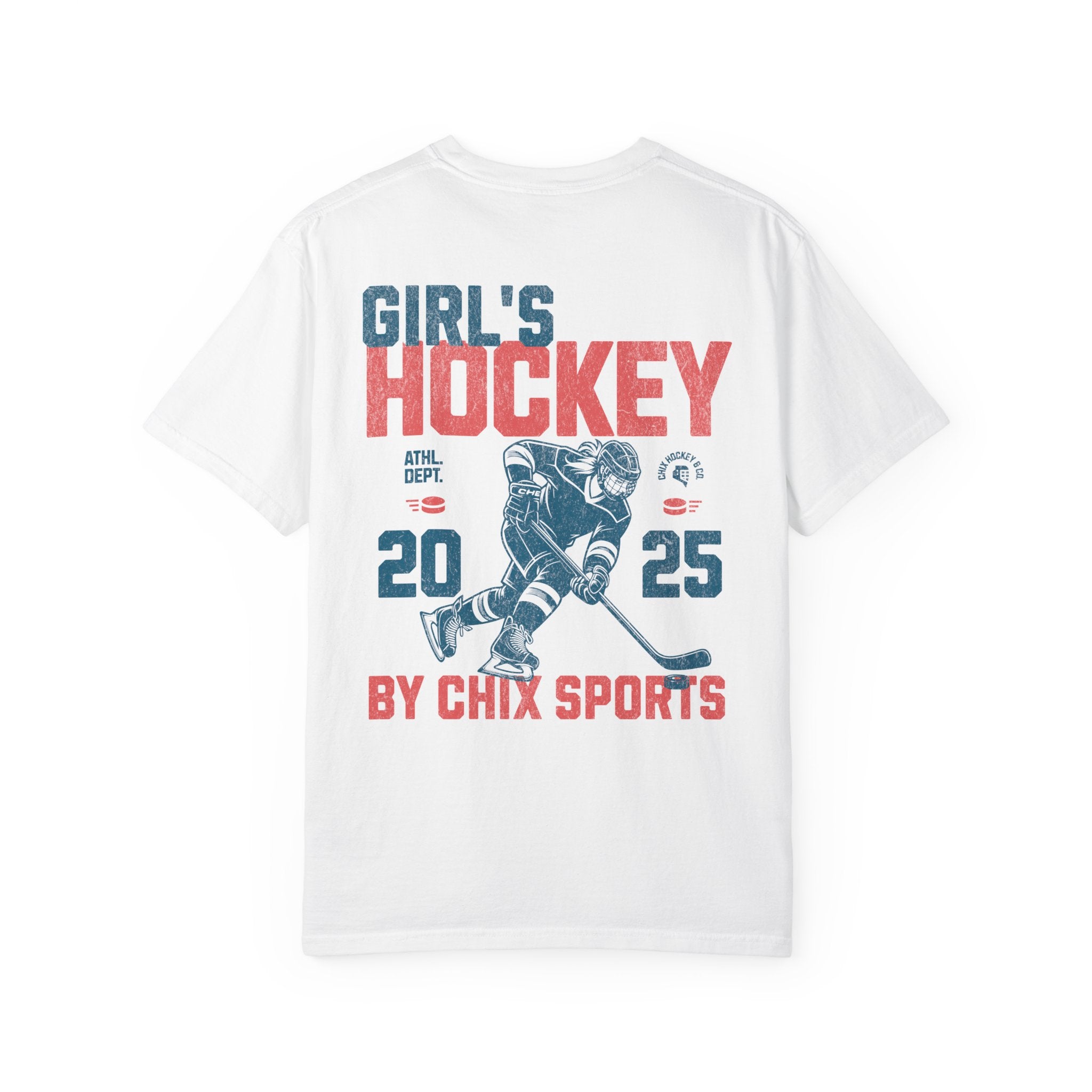 Girl's Hockey Shirt Two - Sided Vintage Style | Chix Sports