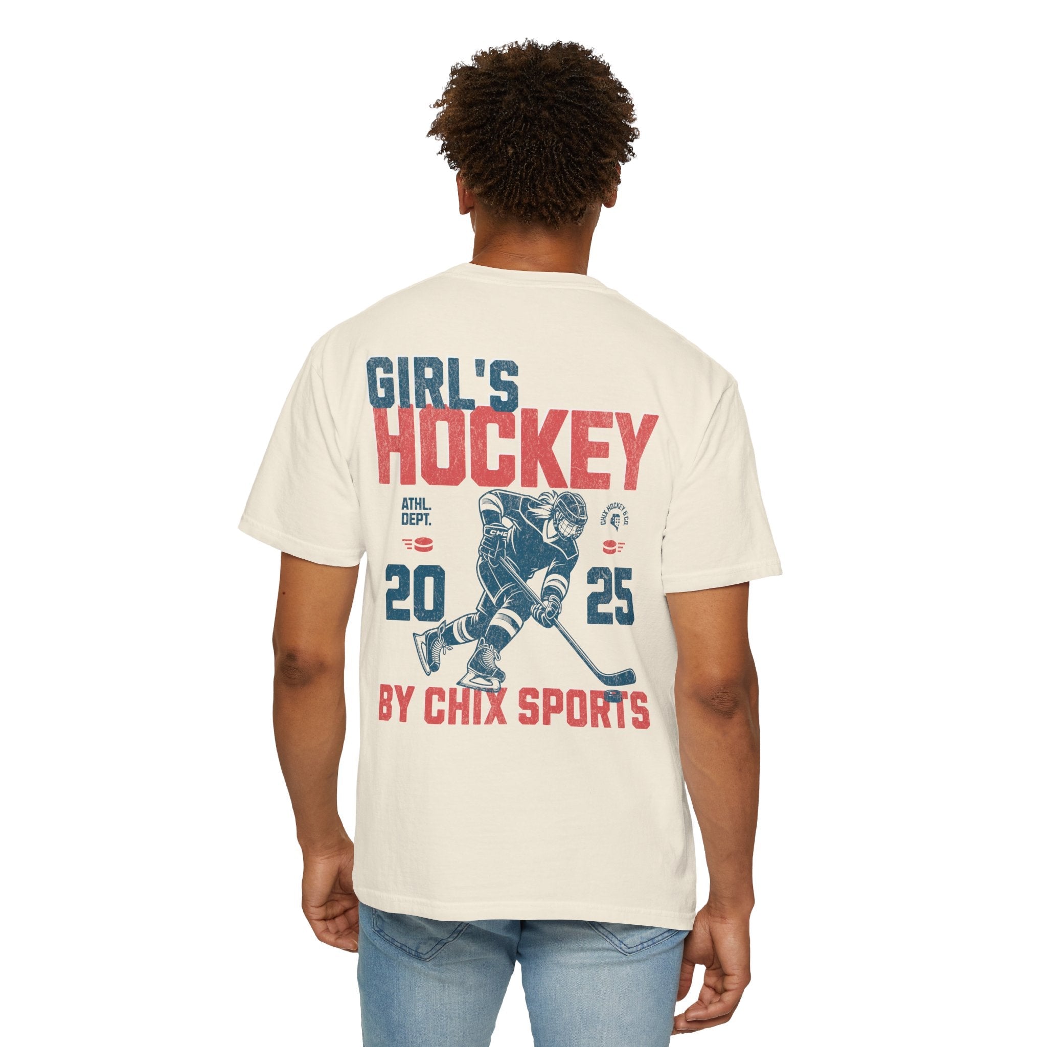 Girl's Hockey Shirt Two - Sided Vintage Style | Chix Sports
