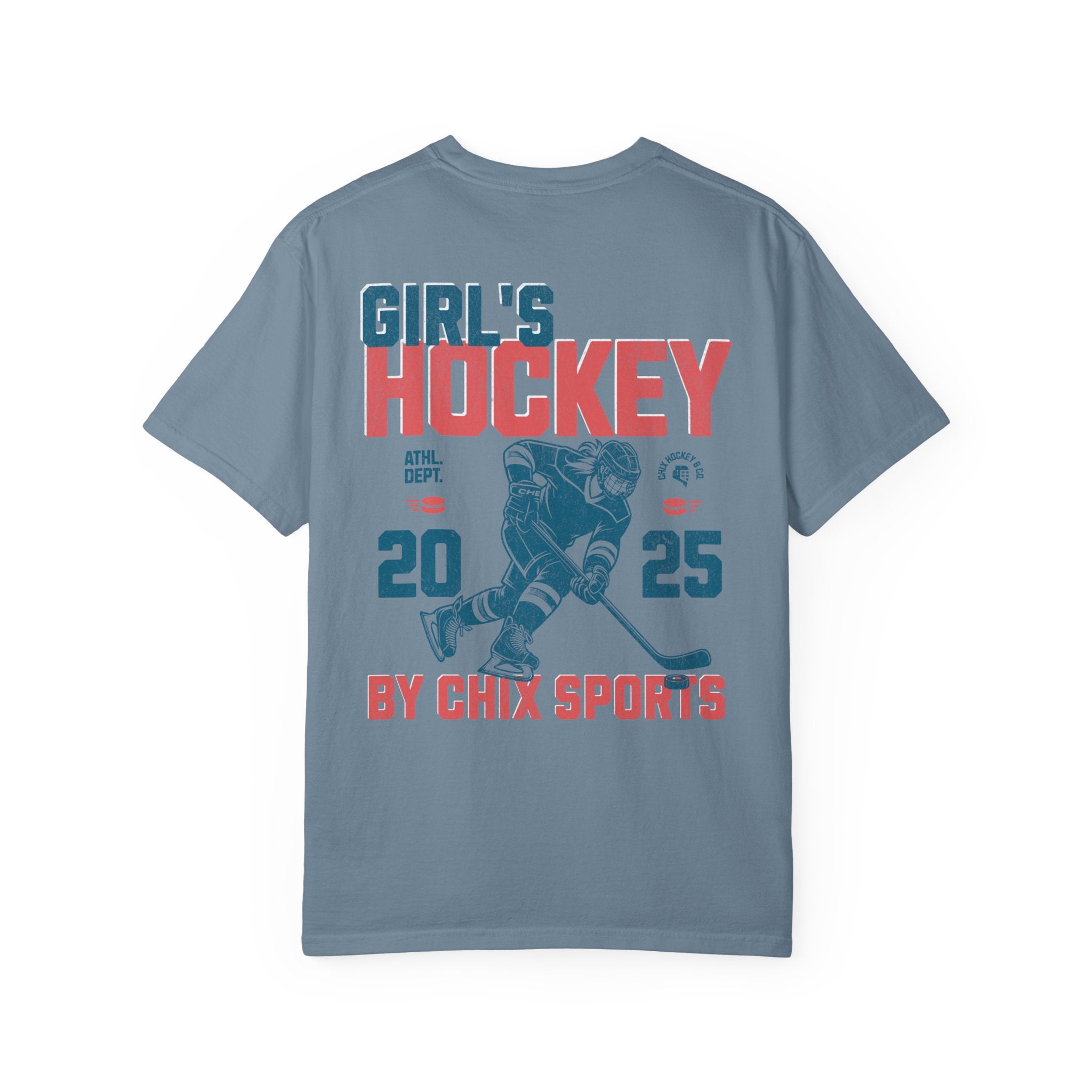 Girl's Hockey Shirt Two - Sided Vintage Style | Chix Sports