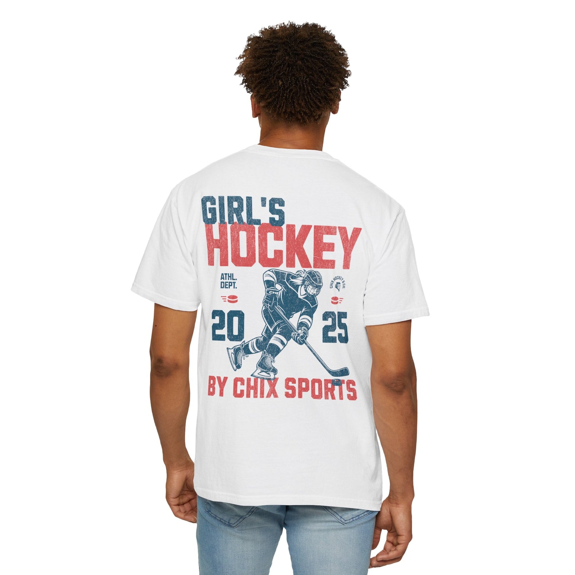 Girl's Hockey Shirt Two - Sided Vintage Style | Chix Sports