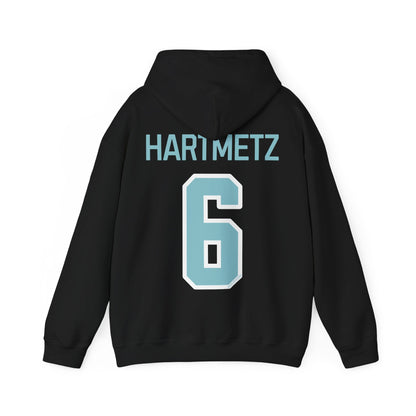 Hadley Hartmetz 6 Heavy Fleet Hoodie - No Sleeve Print | Chix Sports