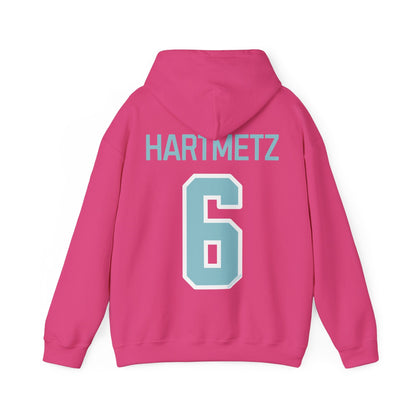 Hadley Hartmetz 6 Heavy Fleet Hoodie - No Sleeve Print | Chix Sports