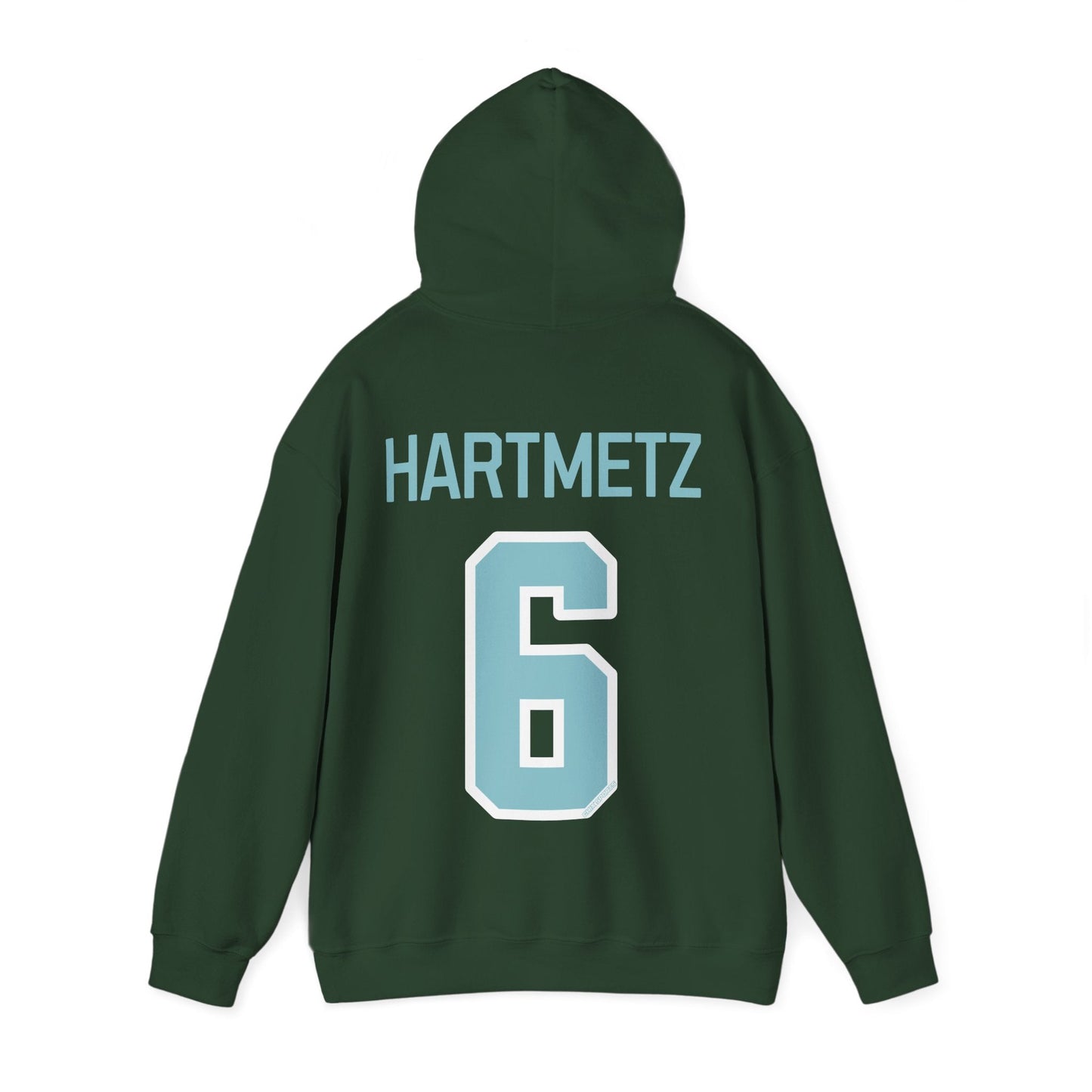 Hadley Hartmetz 6 Heavy Fleet Hoodie - No Sleeve Print | Chix Sports