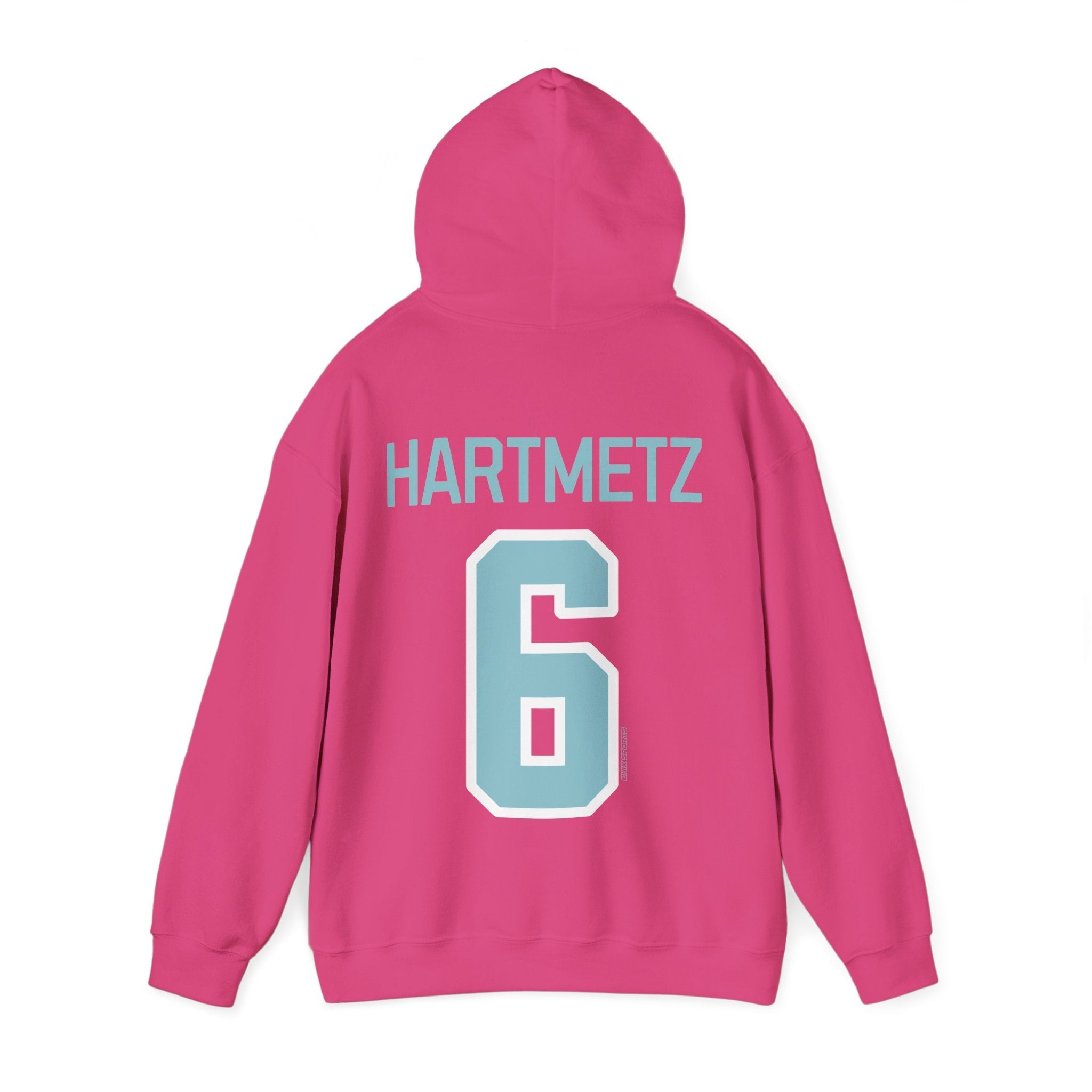 Hadley Hartmetz 6 Unisex Fleet Hoodie - No Sleeve Print | Chix Sports