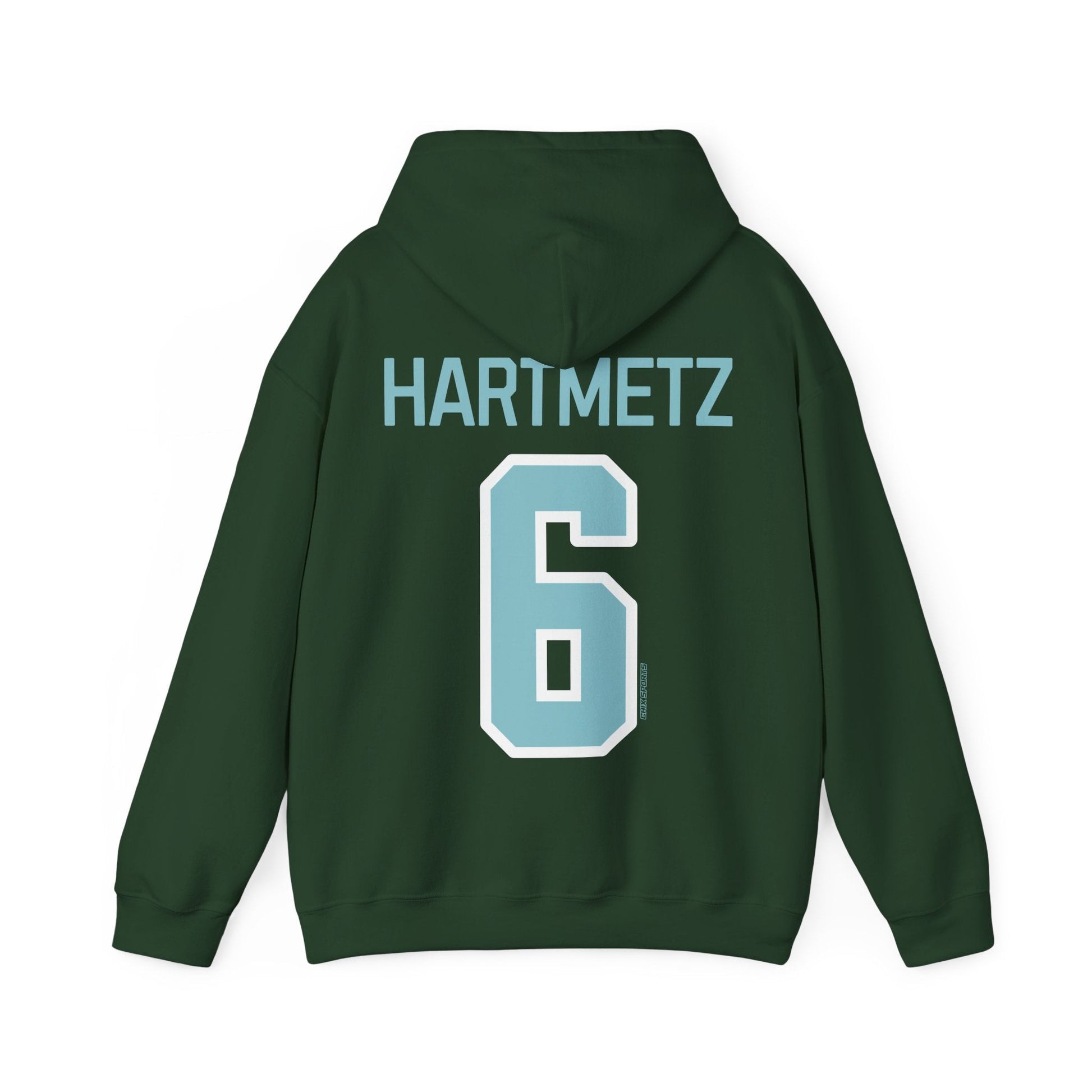 Hadley Hartmetz 6 Unisex Fleet Hoodie - No Sleeve Print | Chix Sports