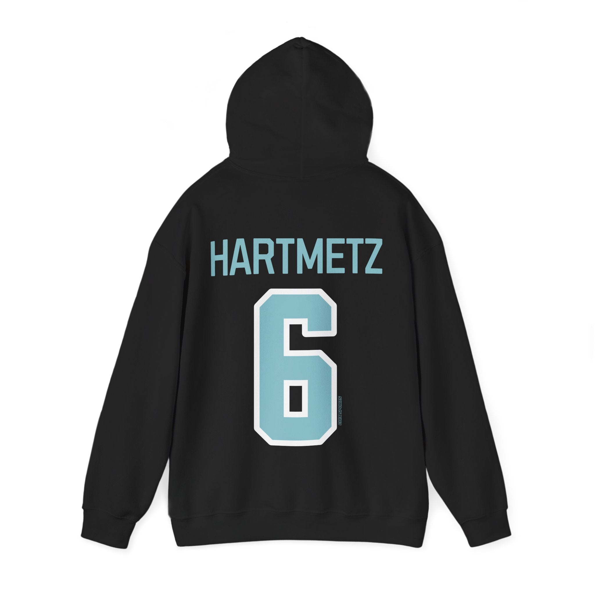 Hadley Hartmetz 6 Unisex Fleet Hoodie - No Sleeve Print | Chix Sports