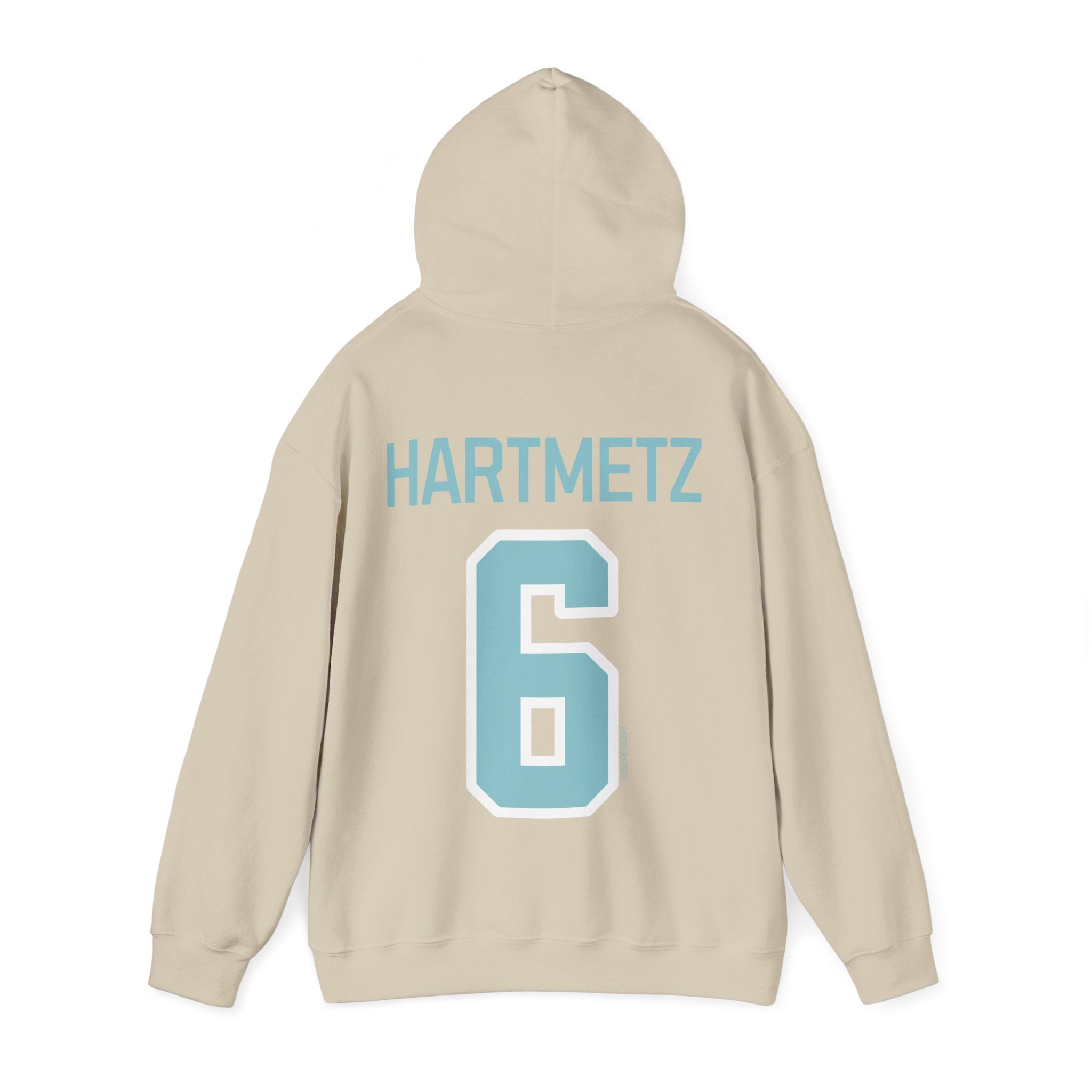 Hadley Hartmetz 6 Unisex Fleet Hoodie - No Sleeve Print | Chix Sports